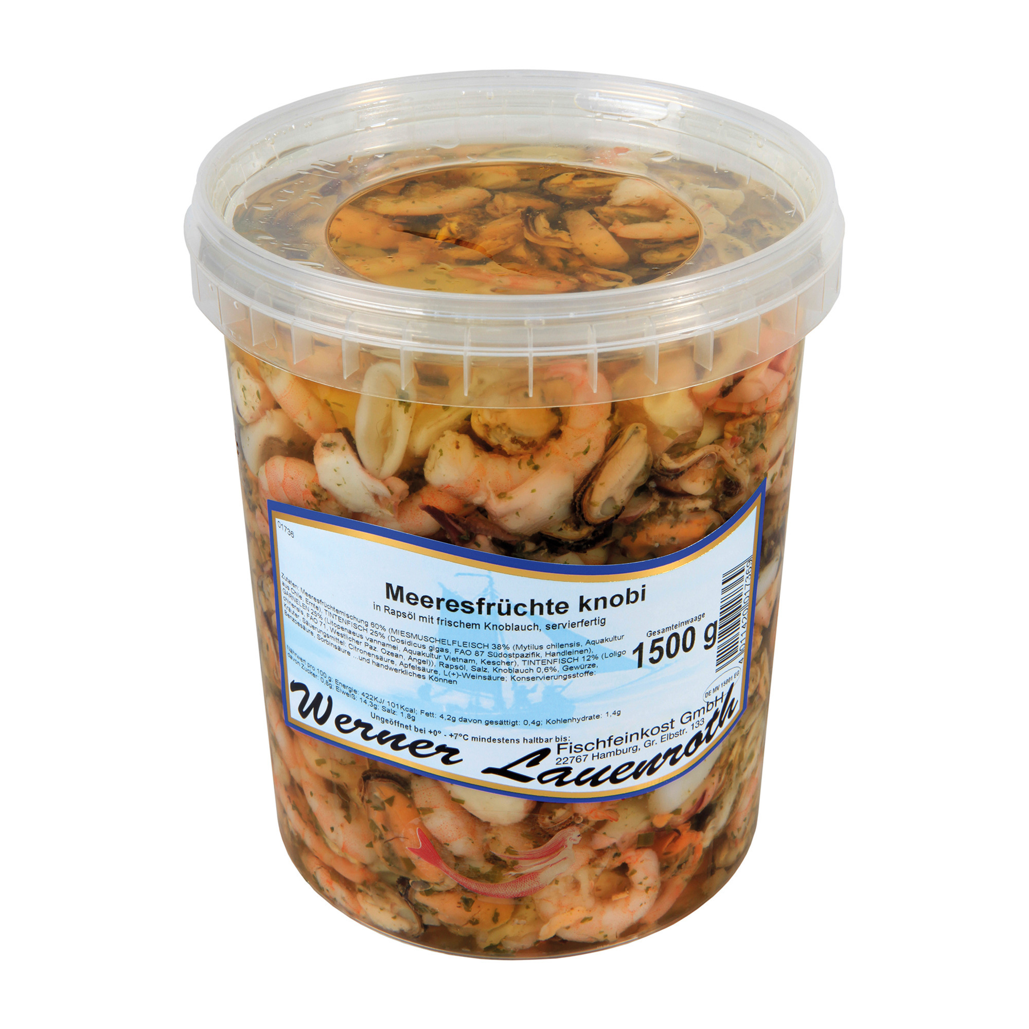 Meeresfrüchte knobi 1,5kg