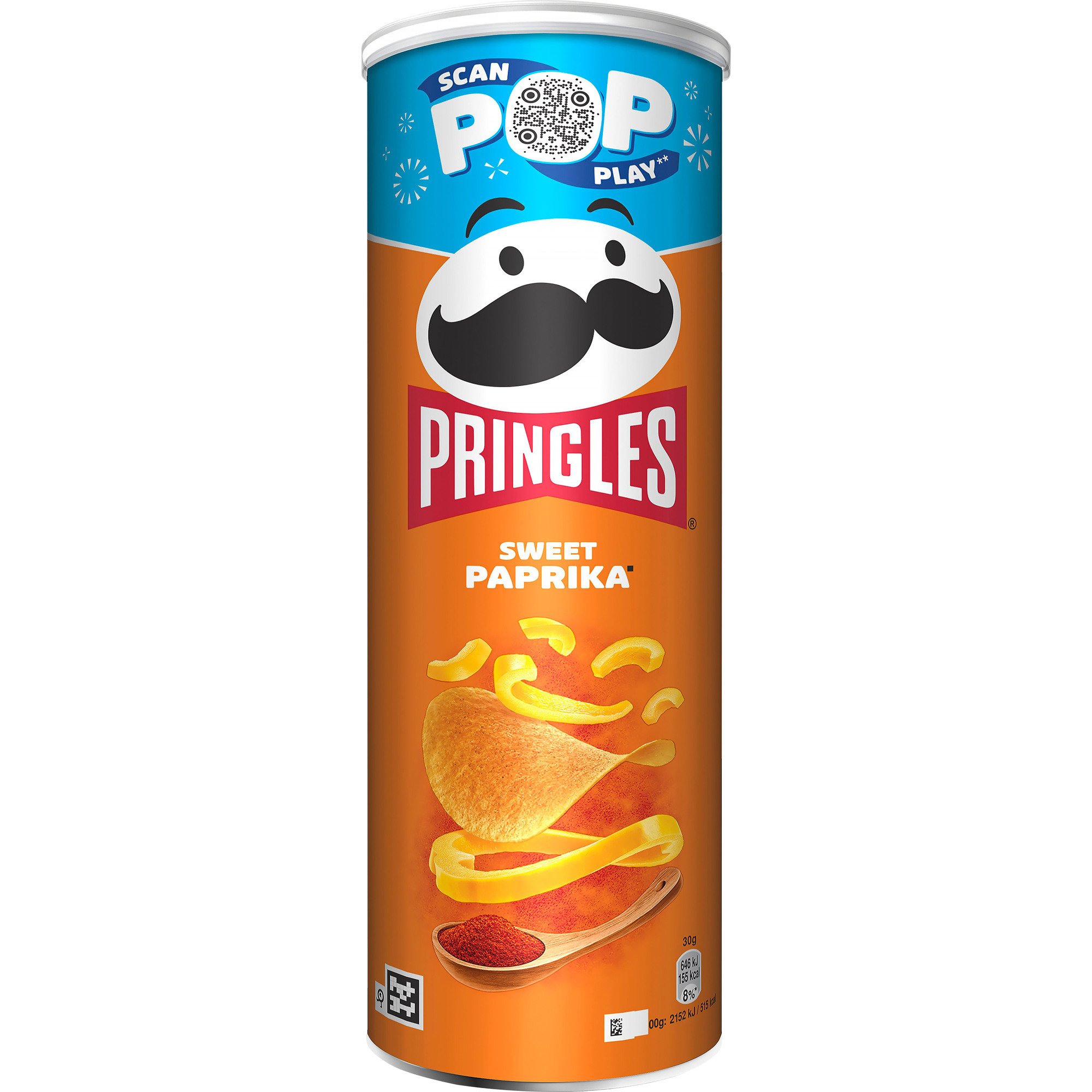 Pringles 165g, Sweet Paprika