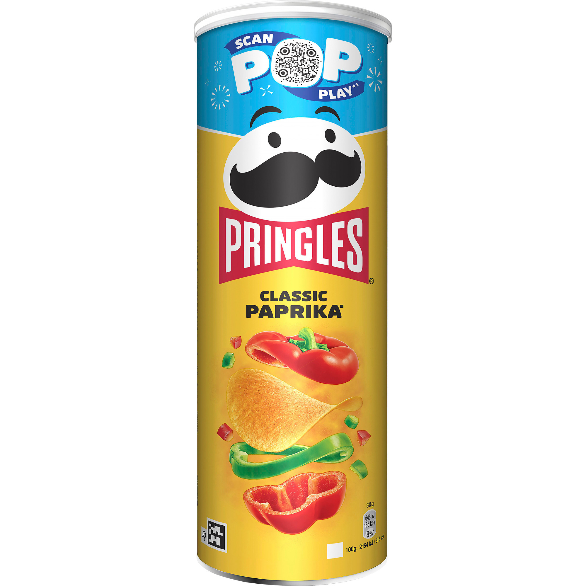 Pringles 165g, Classic Paprika