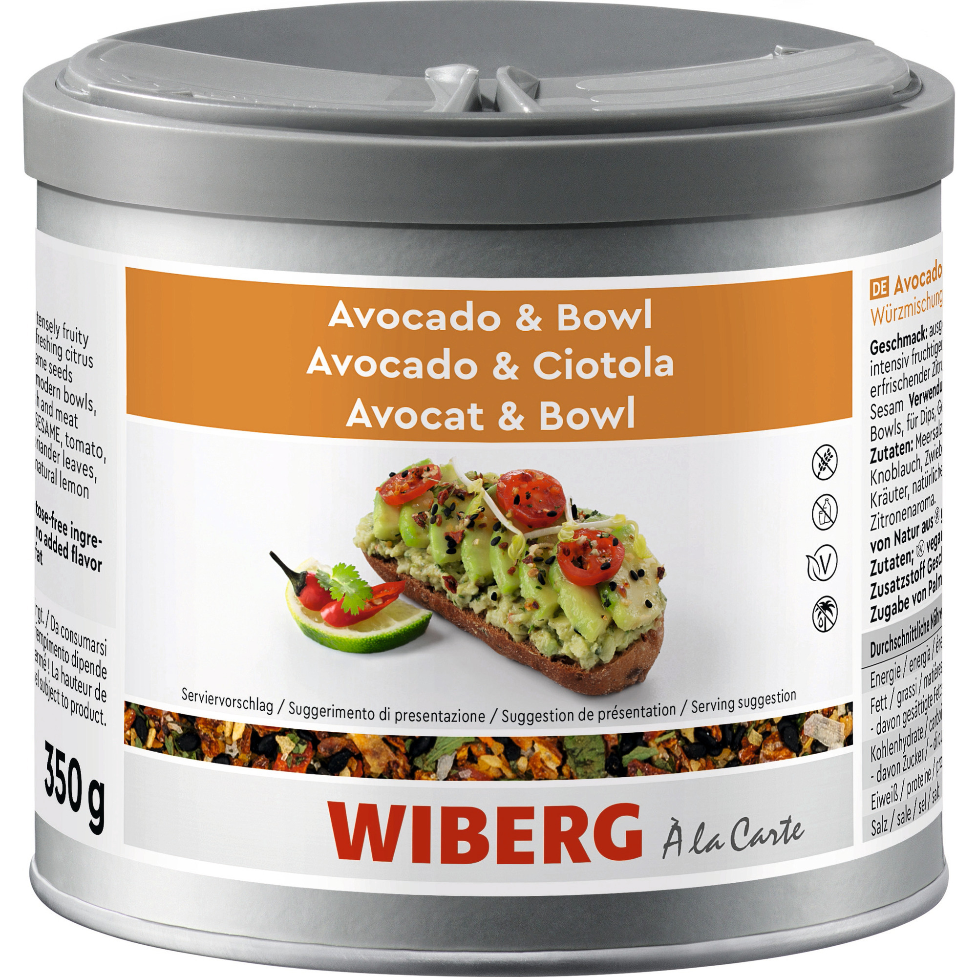 Avocado & Bowl Würzmischung 470ml