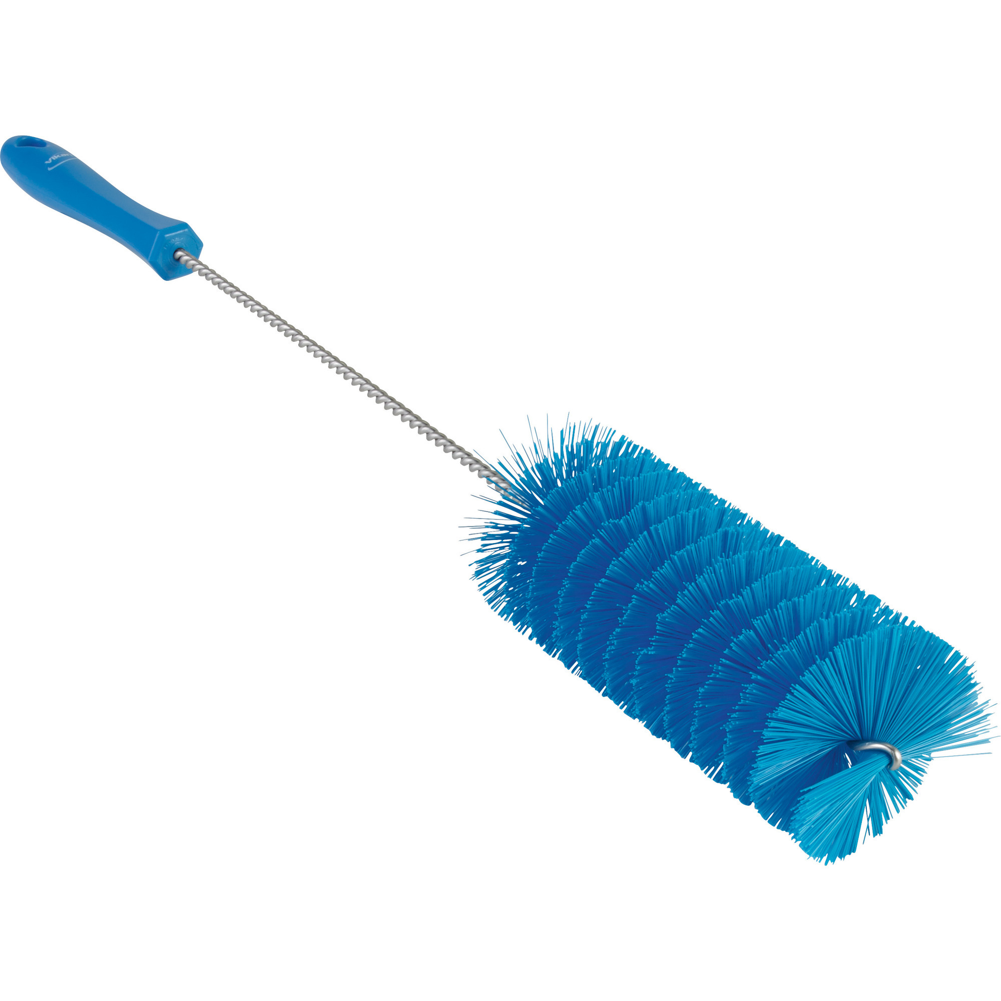 Vikan Rohrbürste m.Stiel blau 6cm