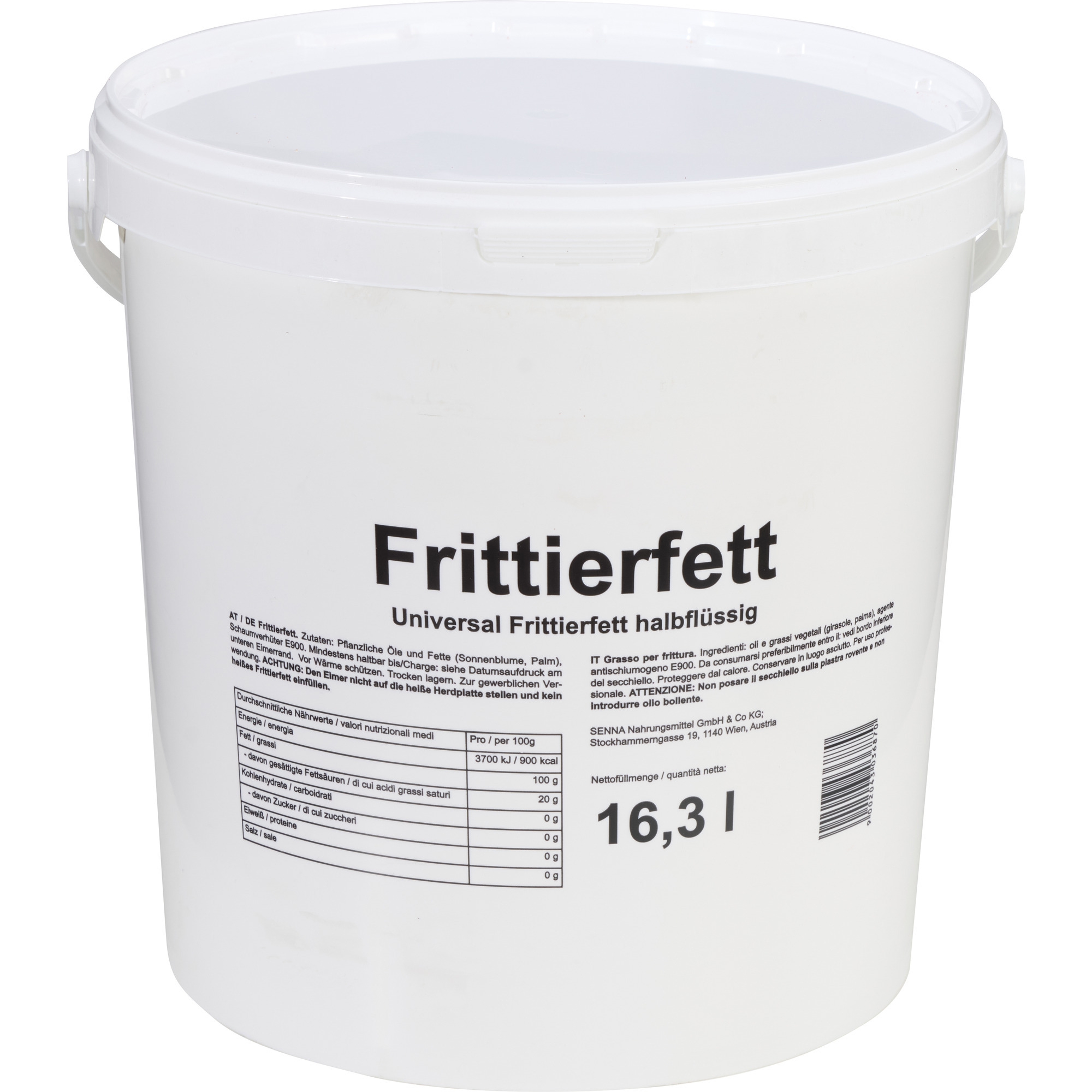 Senna Frittierfett 16,3L