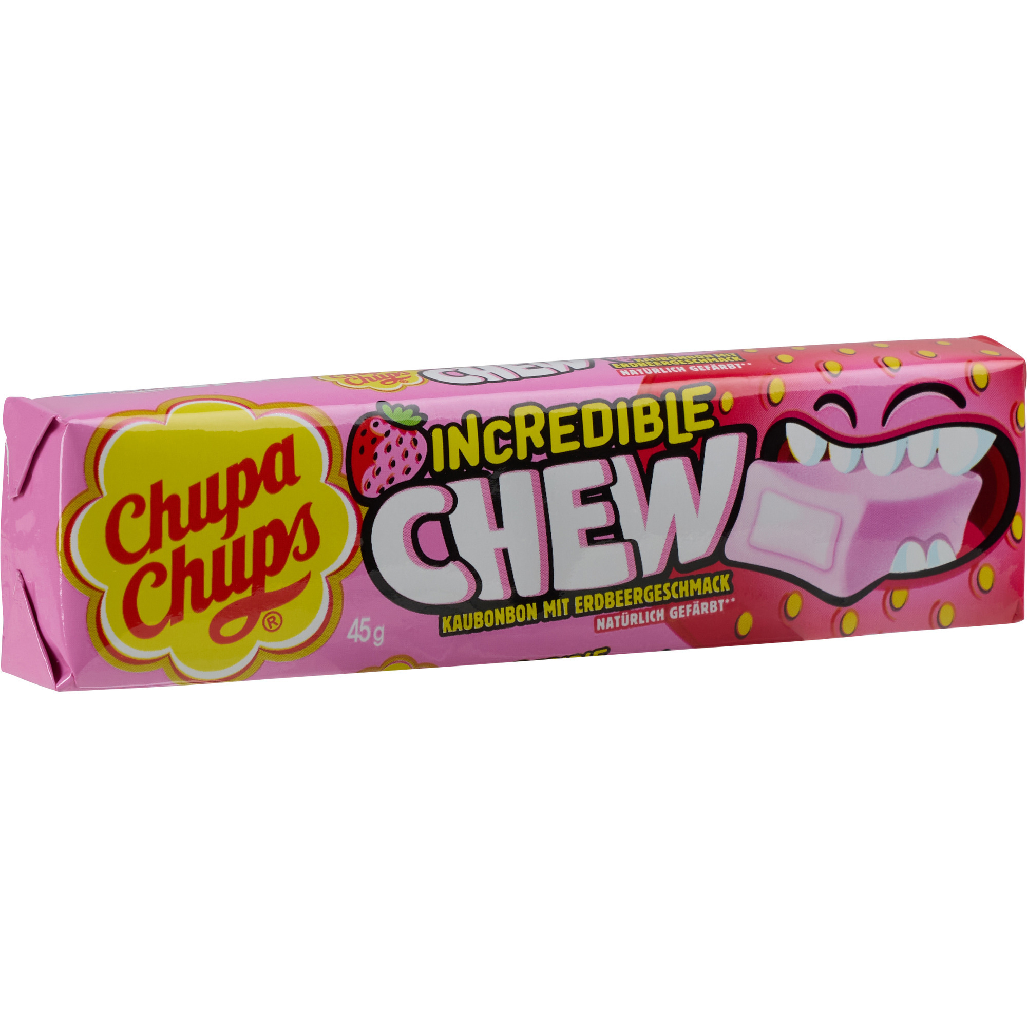 Chupa Chups incred. Chew 45g, Strawberry