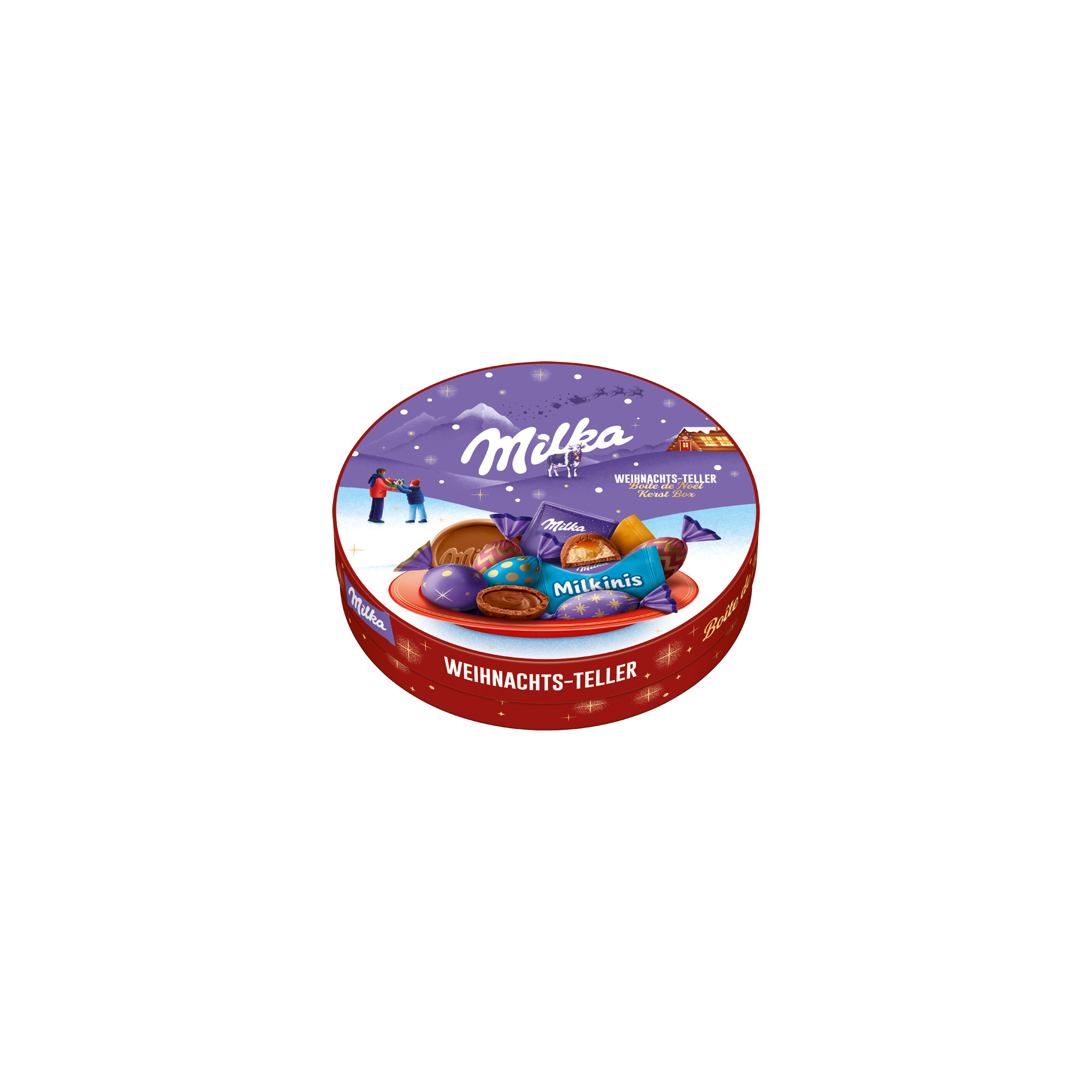 Milka Weihnachts Teller 195g