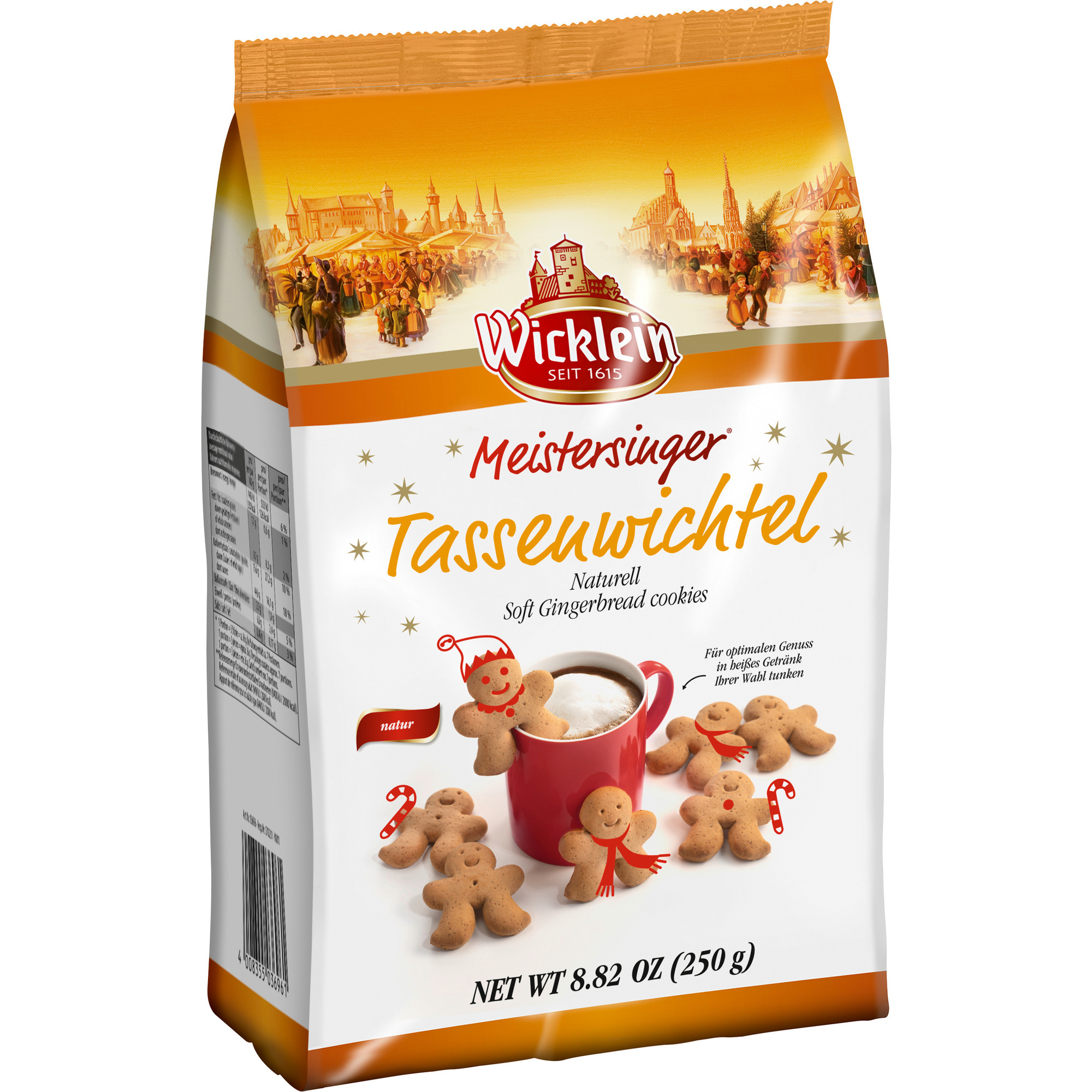 Wicklein Tassenwichtel 250g, Natur