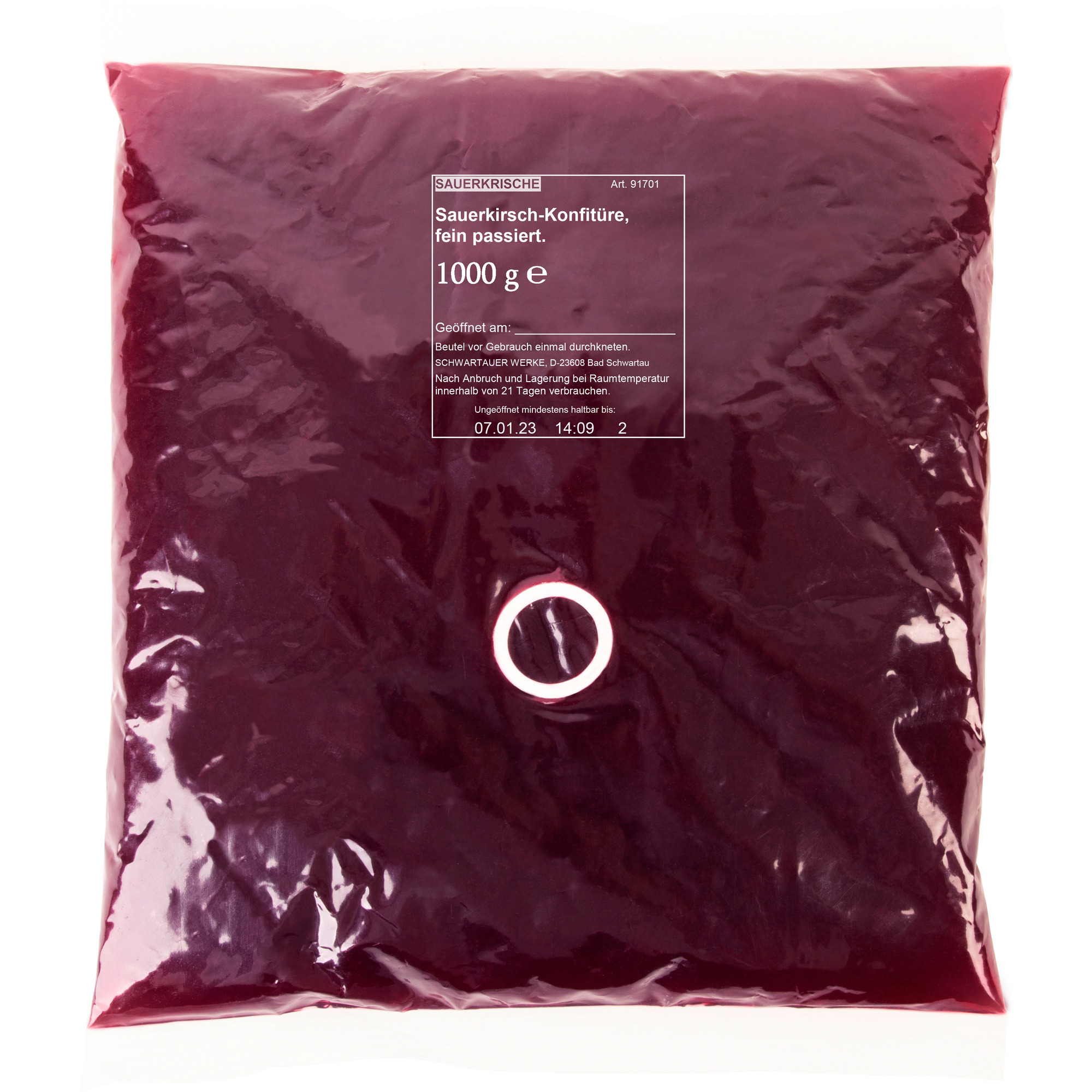 Schwartau Gastro Disp. 1kg, Kirsch