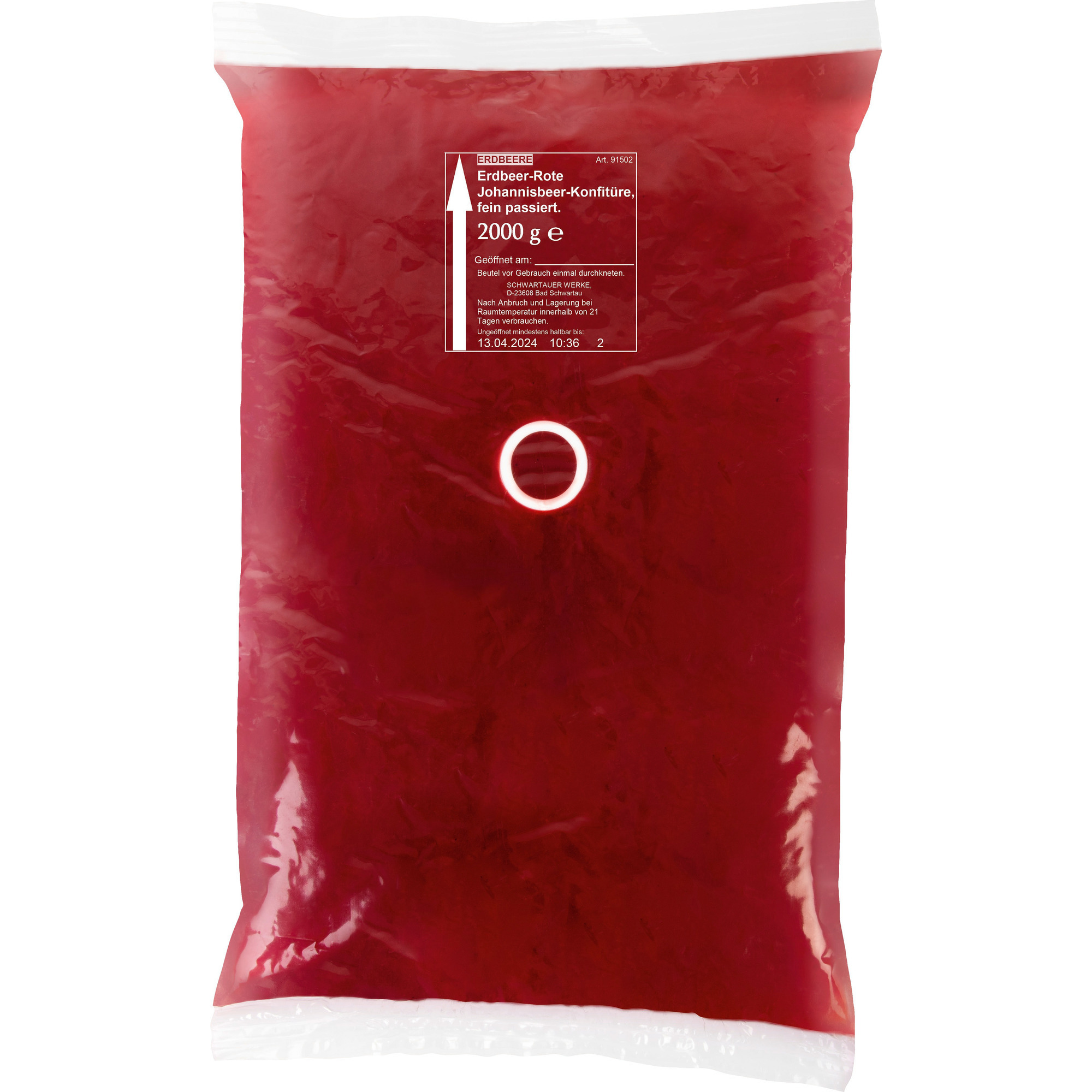 Schwartau Gastro Dispenser 2kg, Erdbeer