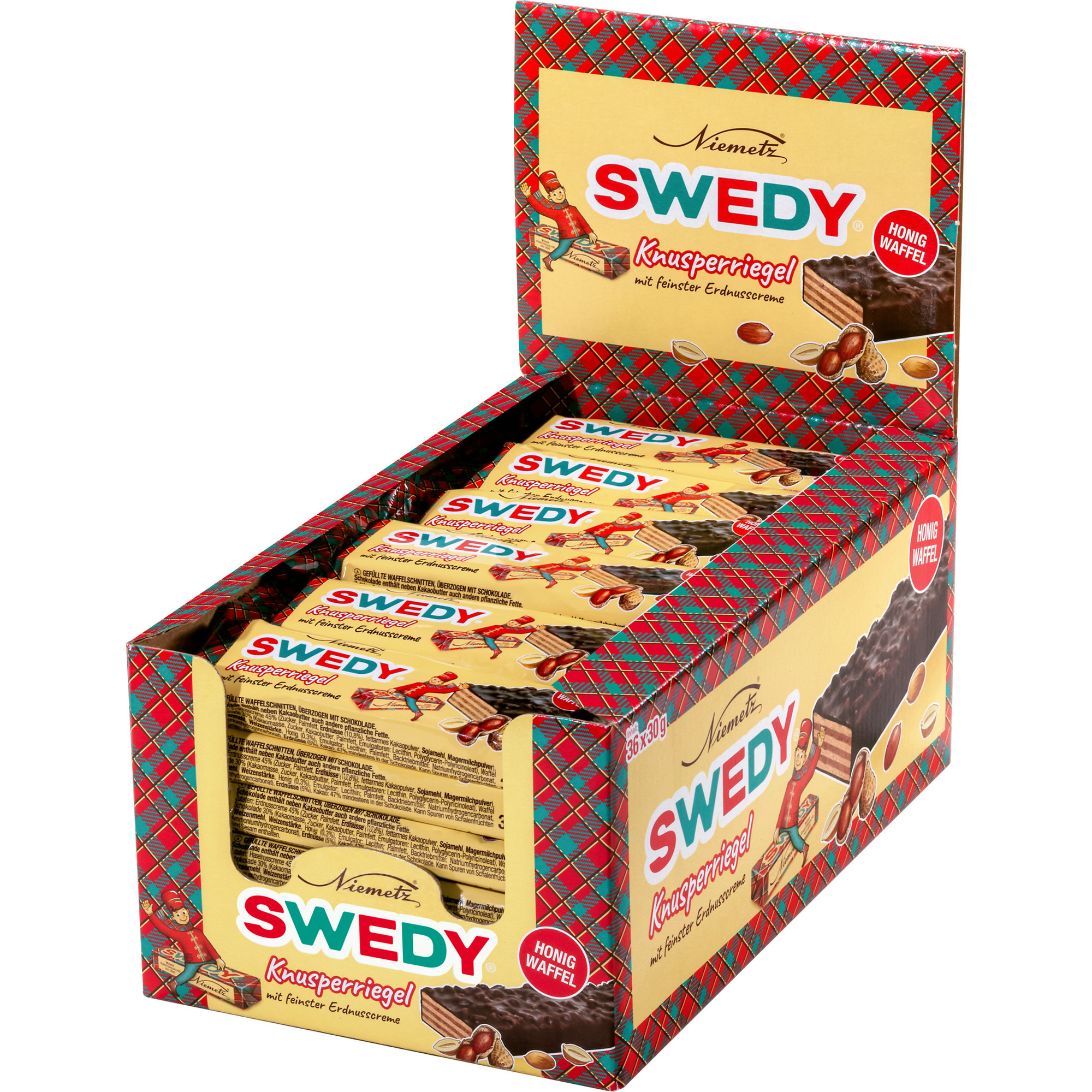 Niemetz Knusperriegel 30g, Swedy