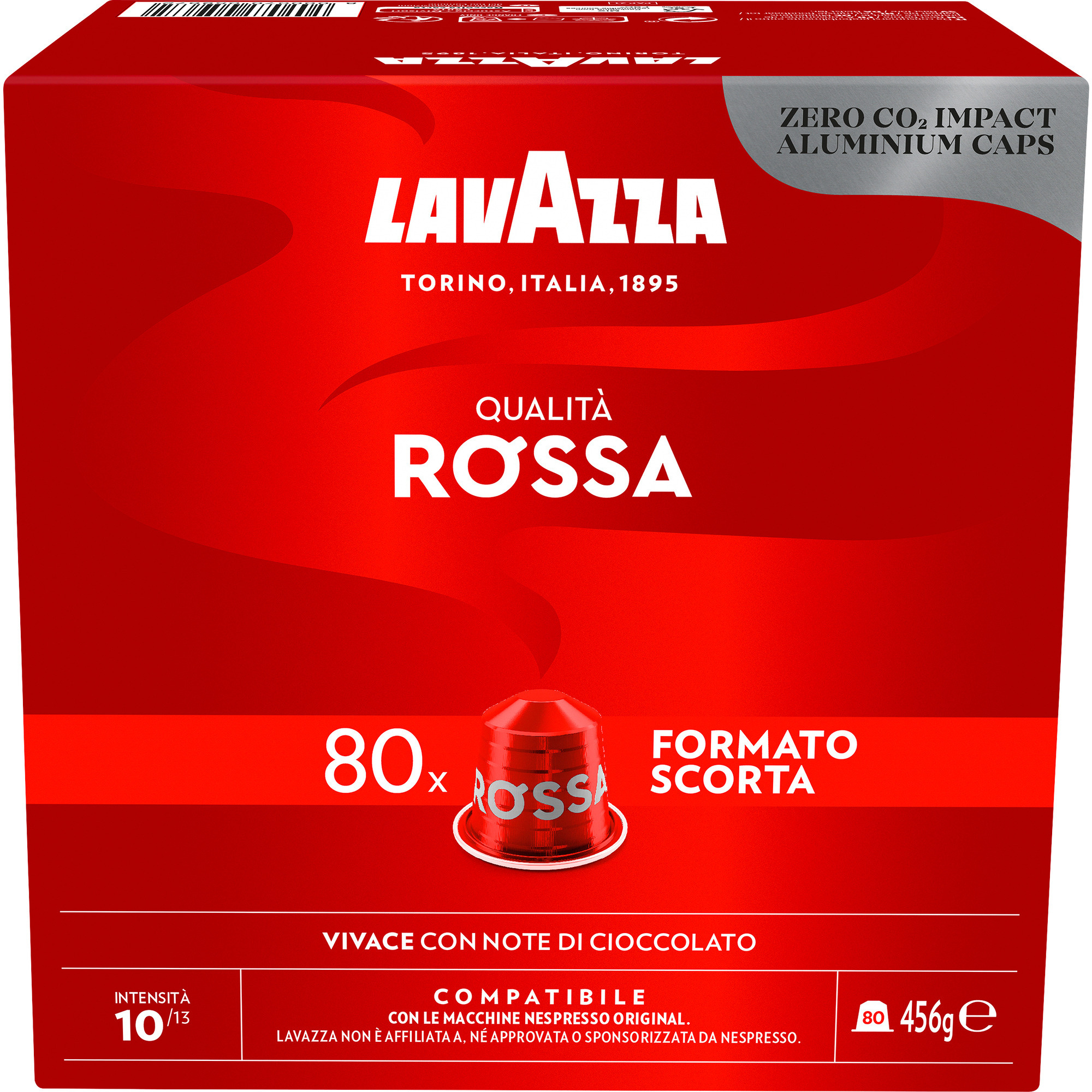 Lavazza Kapsel 80Stk., Qualita Rossa