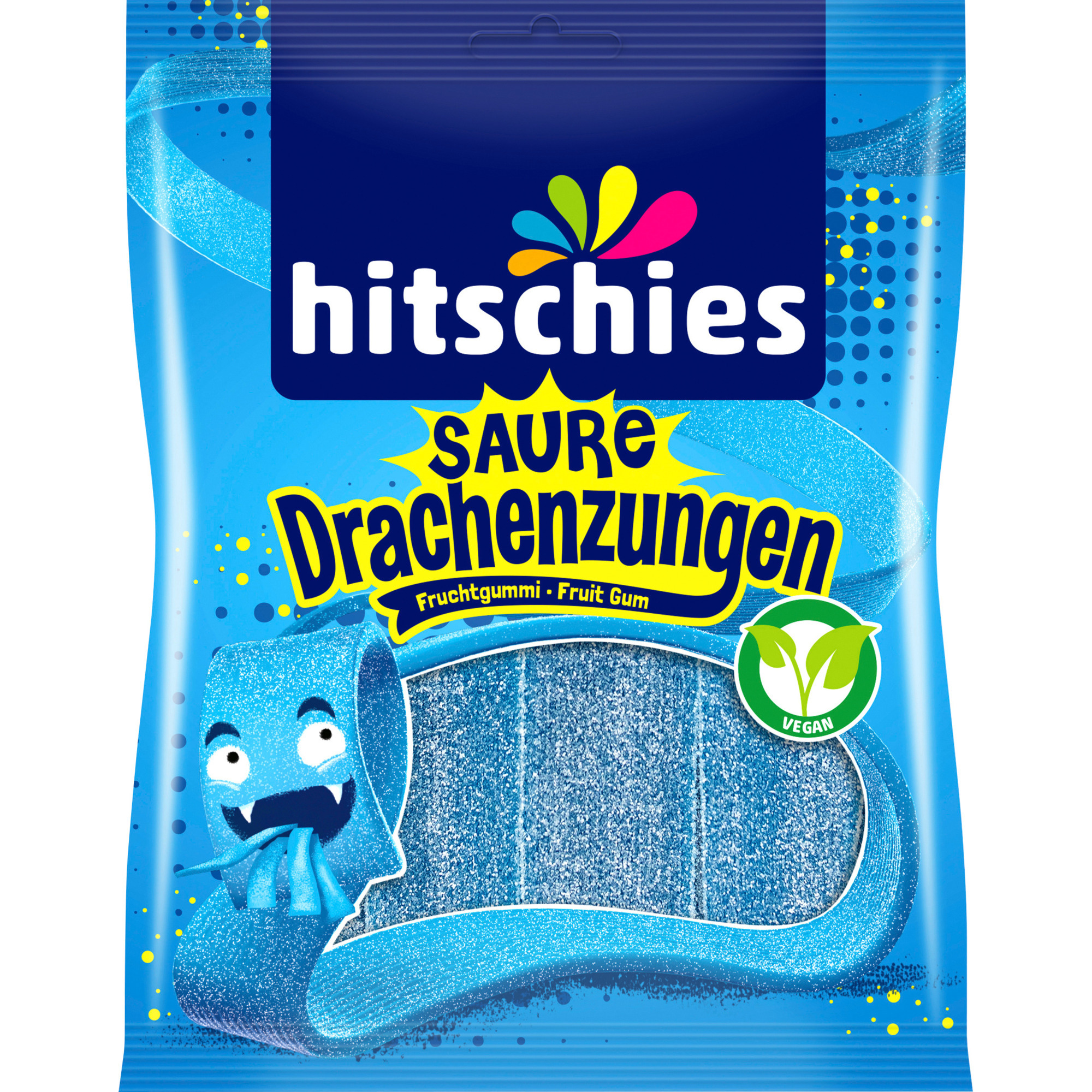 Hitschler Beutel 125g, sau.Drachenz.blau