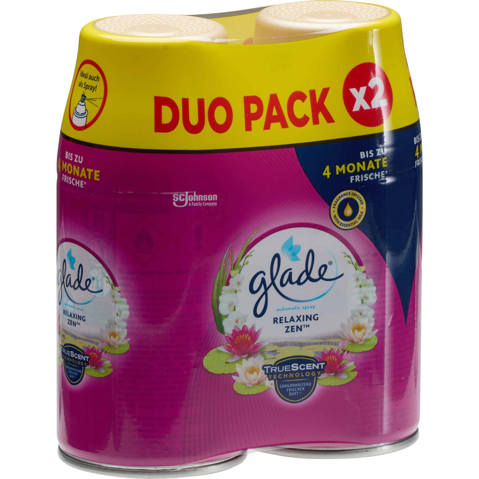 Glade Autom.Spray NF Duo, Relaxing Zen