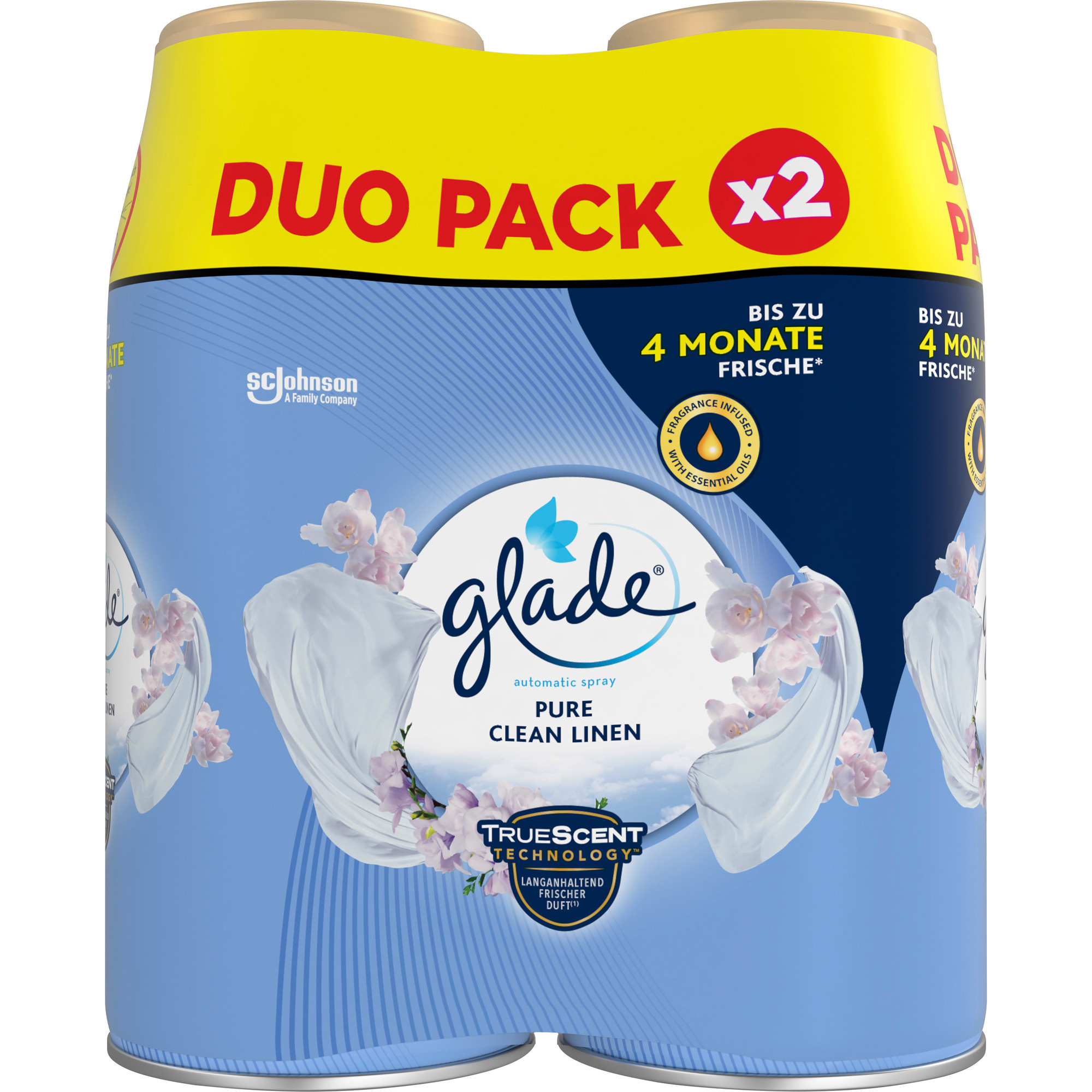 Glade Autom.Spray NF Duo, Pure Clean