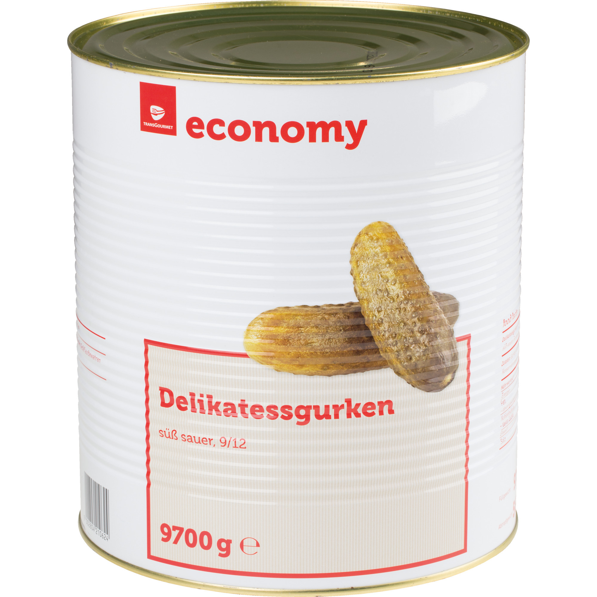 Economy Delikatess uhorky 9/12 9,7kg
