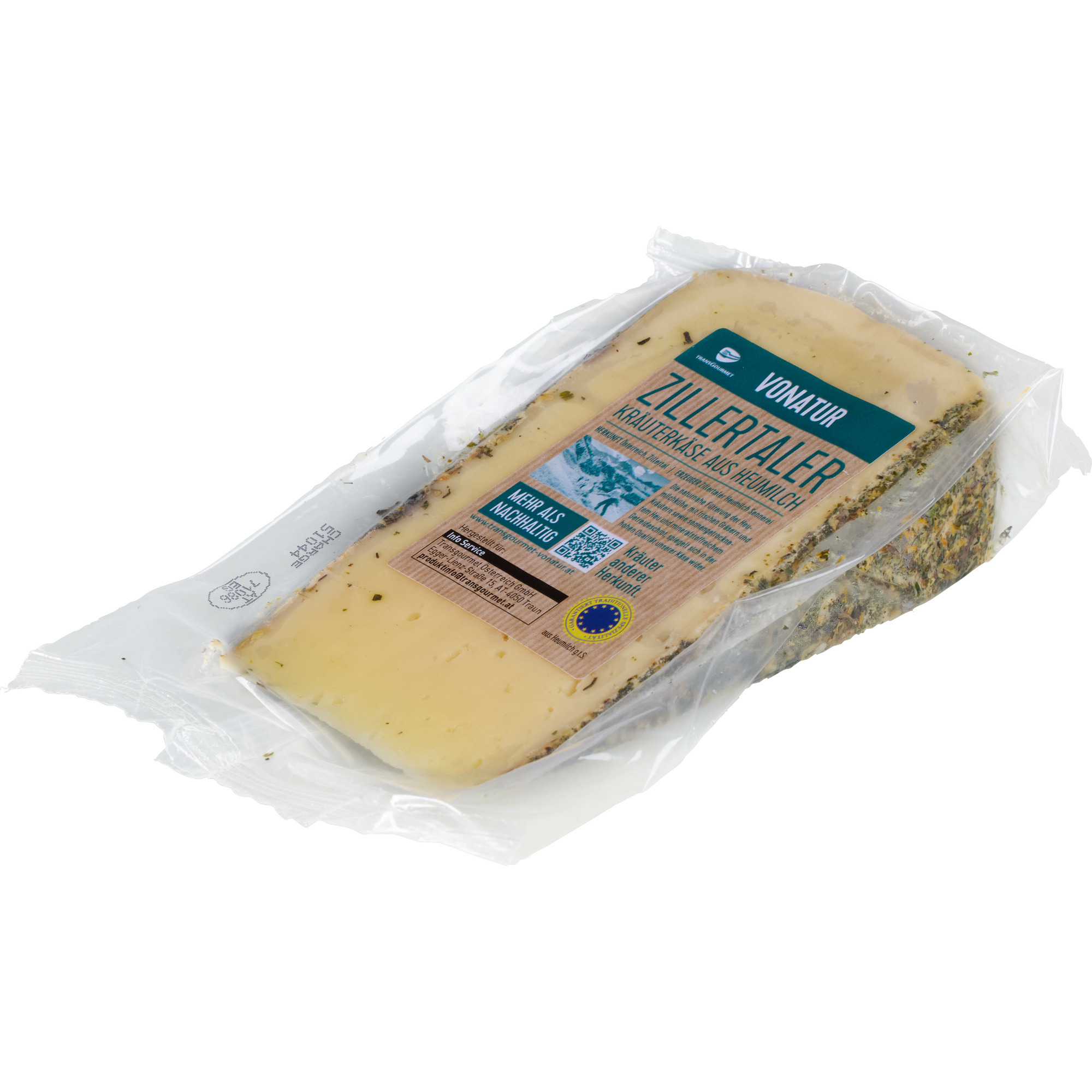 Vonatur Zillertaler Kräuterkäse 250g