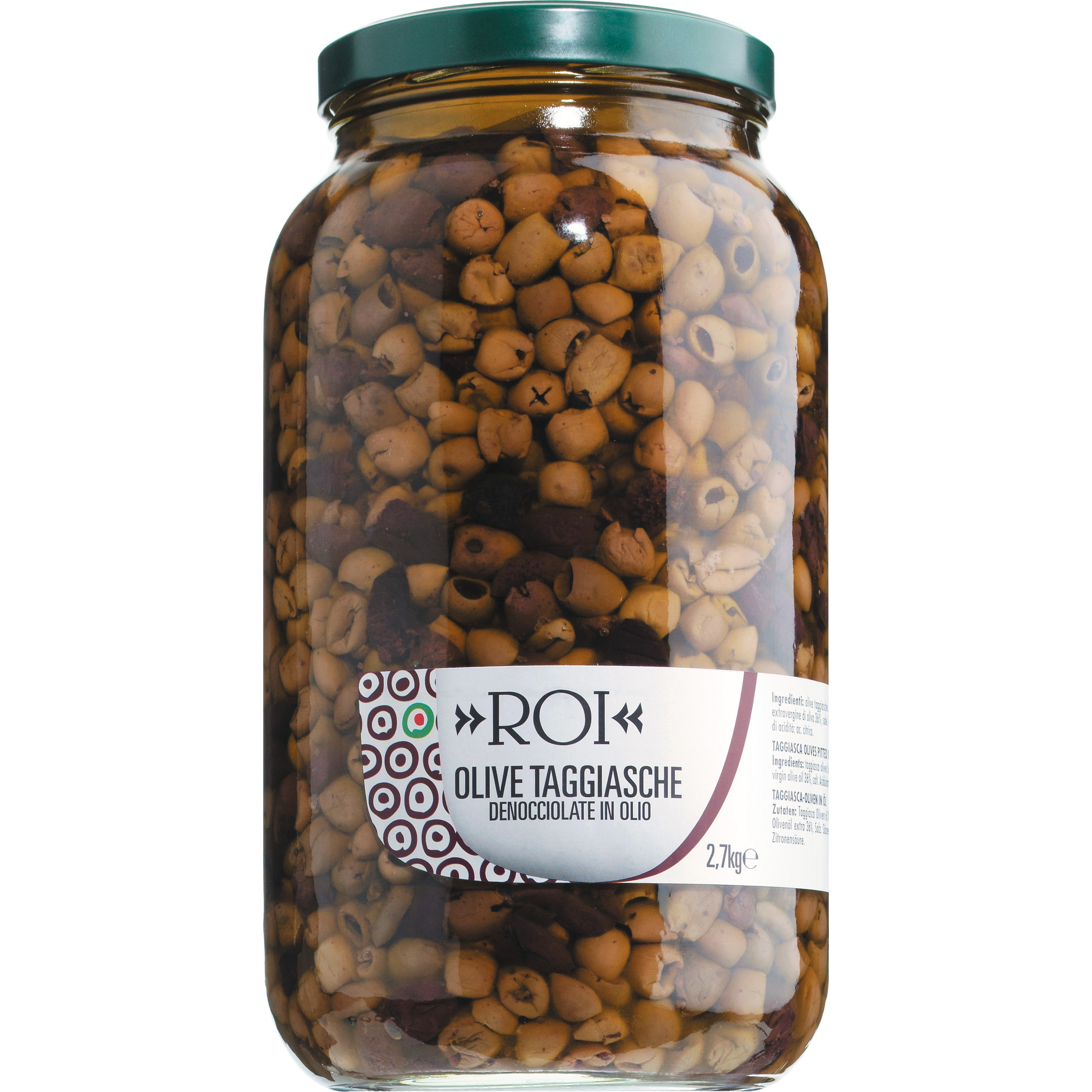 Ligur. Taggiasca Oliven ohne Stein 2,7kg