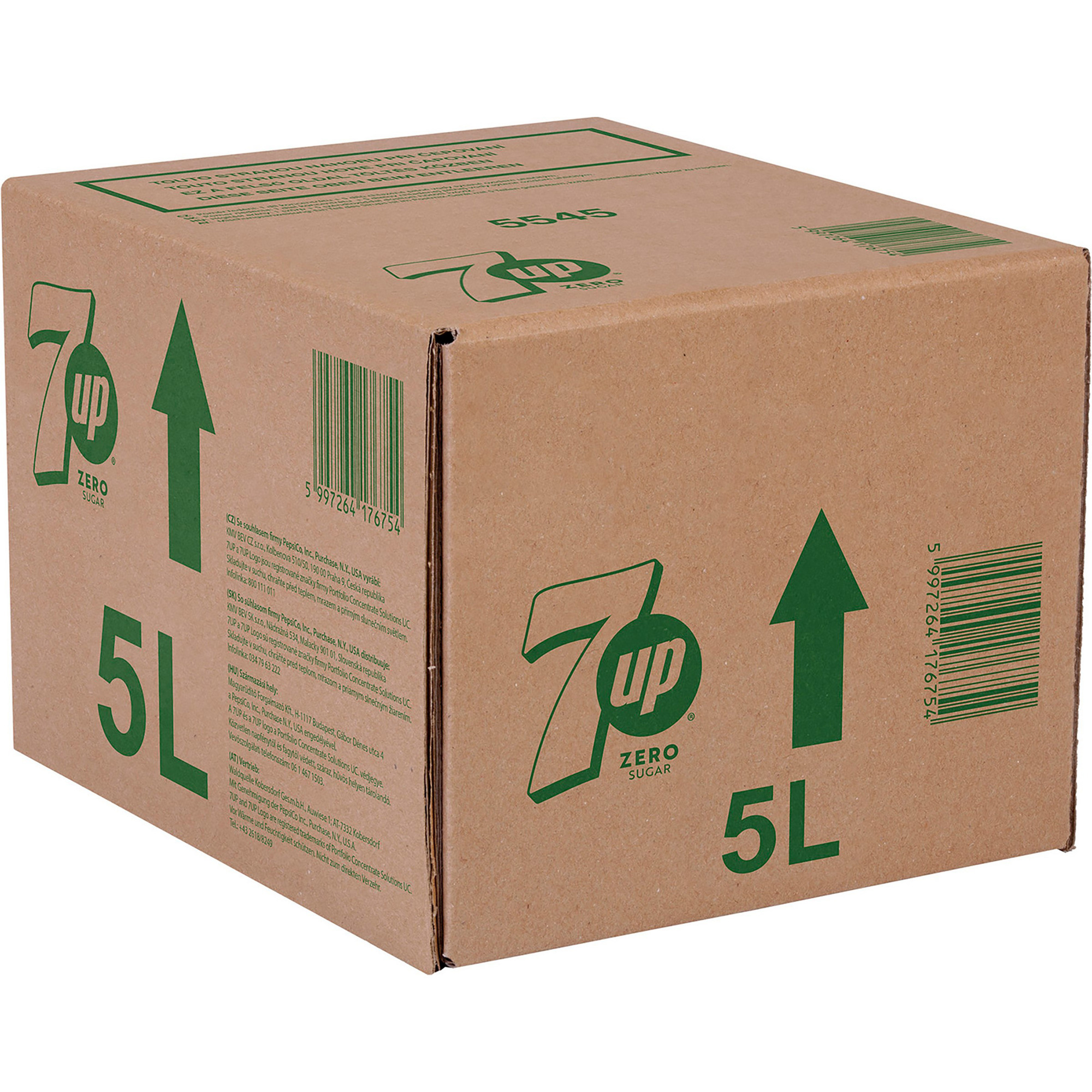 7 UP Zero Lemon BIB 5l
