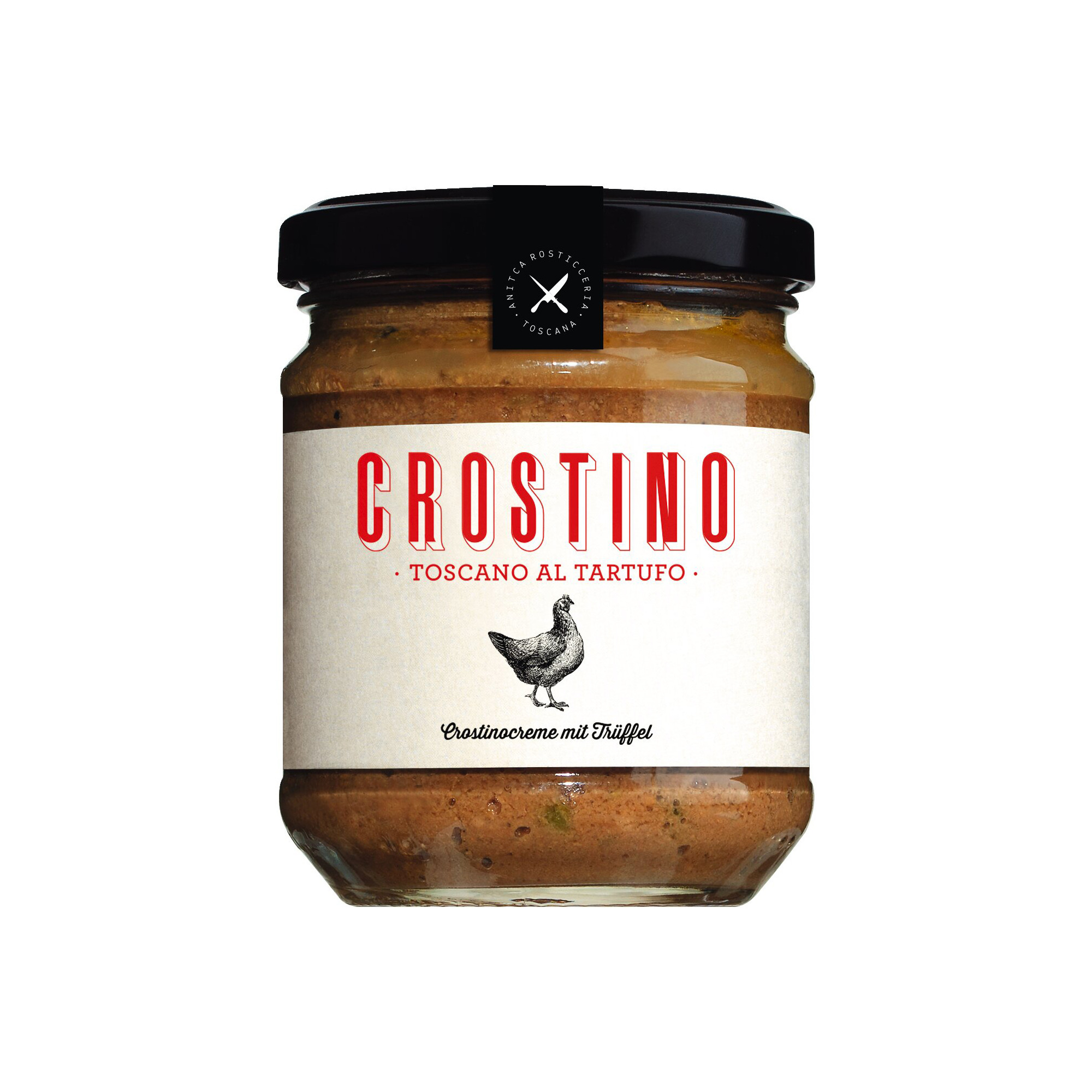 Crostinocreme Toskana mit Trüffeln 180g