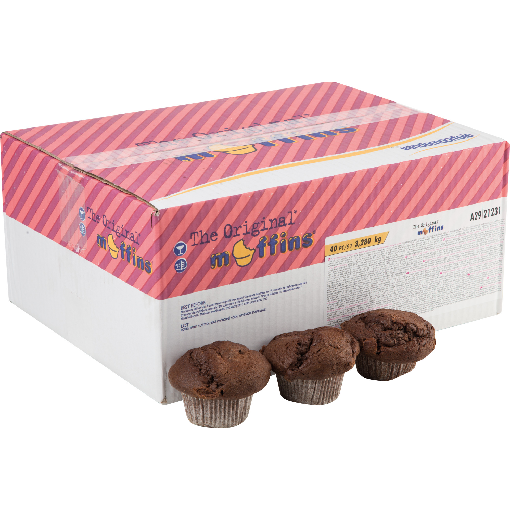 Vande. Schoko Muffins TK 40x82g
