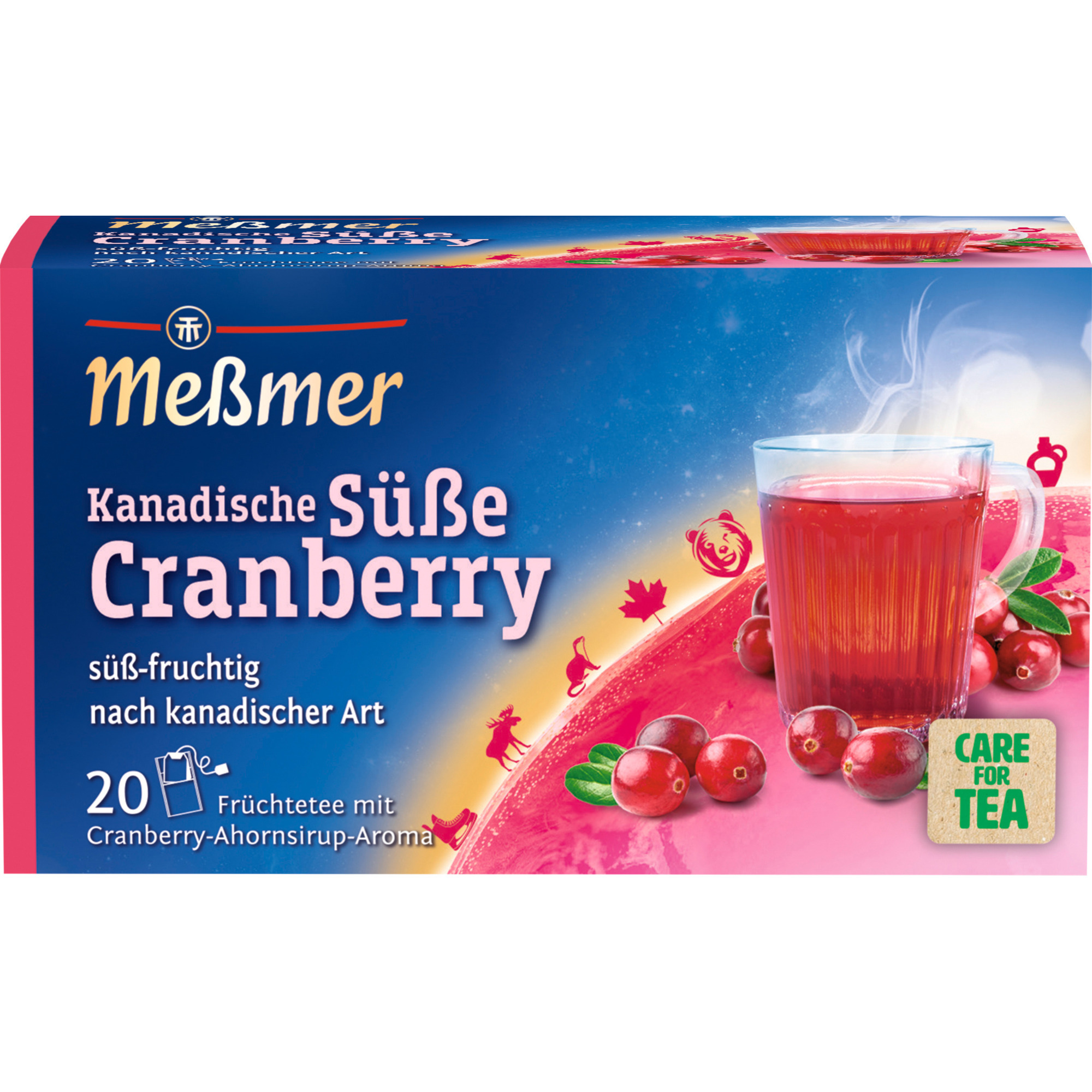Messmer Ländertee 20er, Kanad. Cranberry
