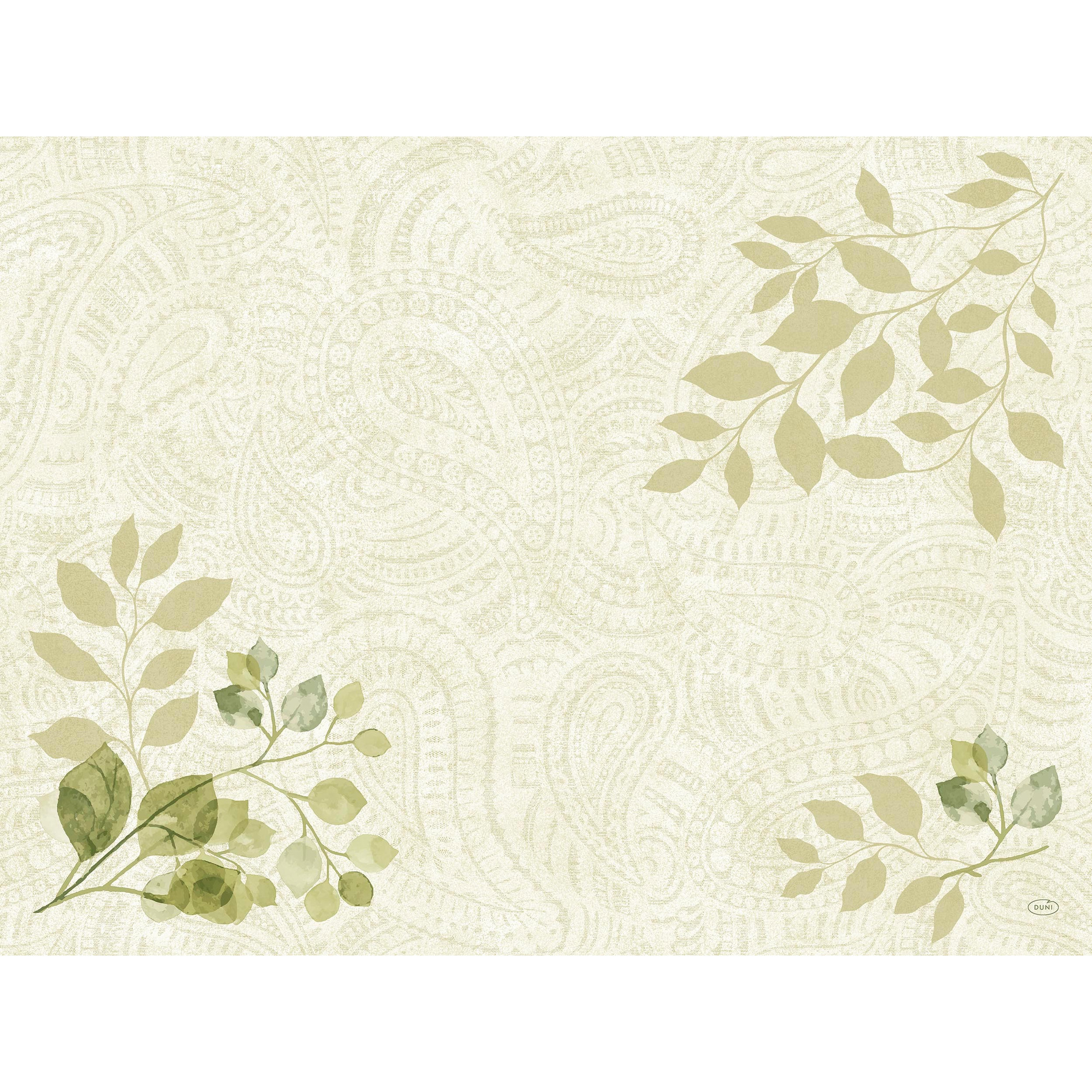 Dunicel Sets 30x40 100er, Paisley leaves