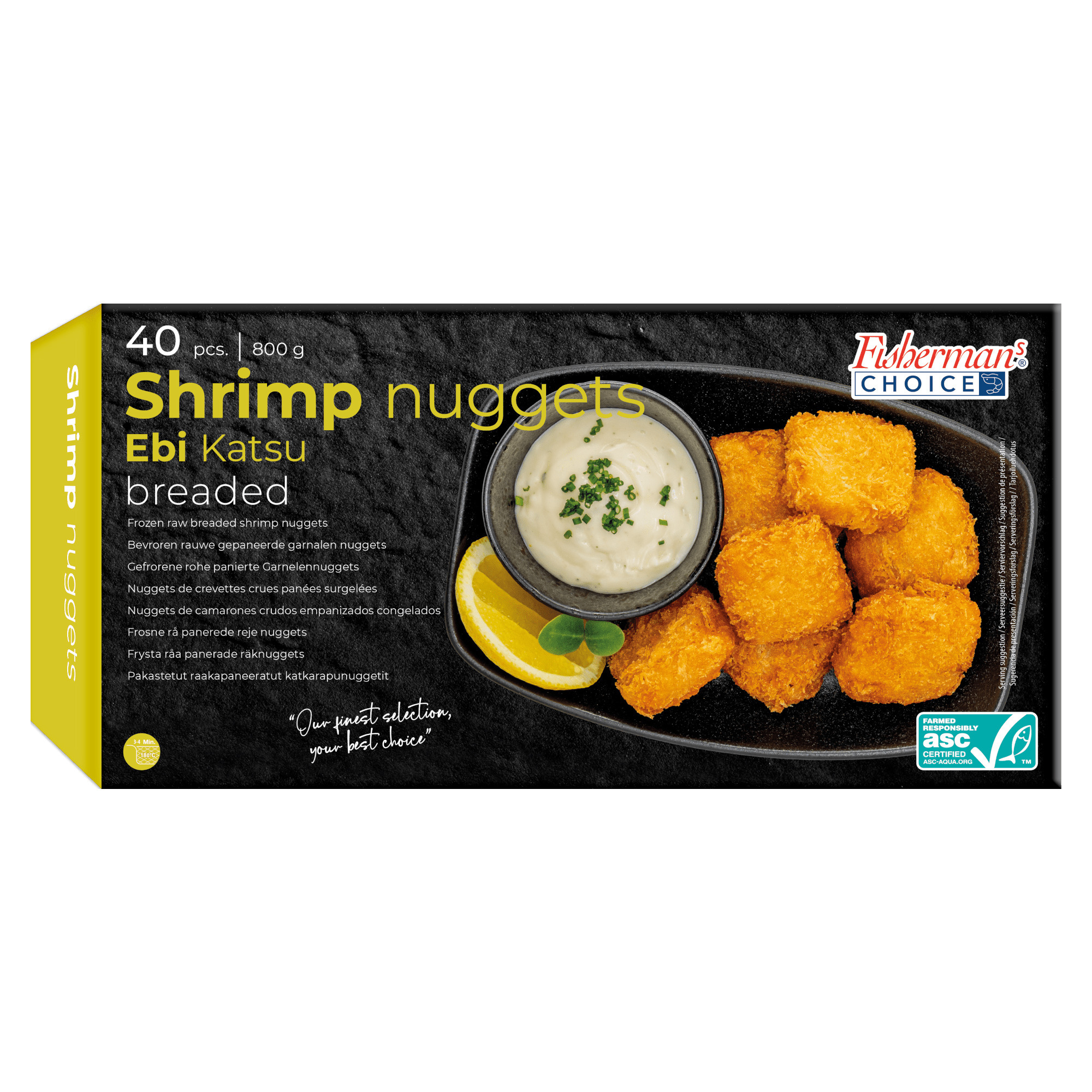 Fisherm. ASC Shrimp Nuggets TK 800g