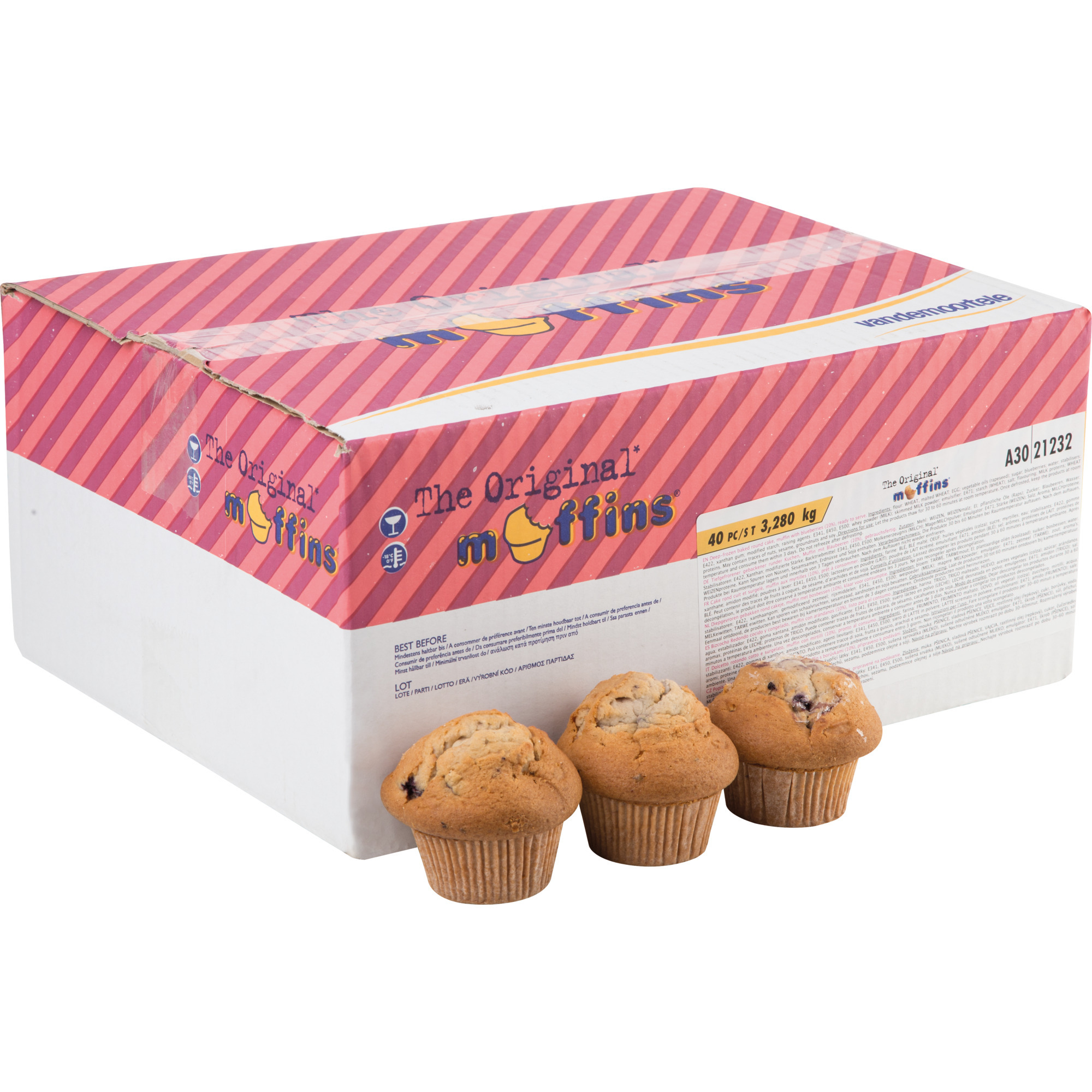 Vande. Blueberry Muffins TK 40x82g