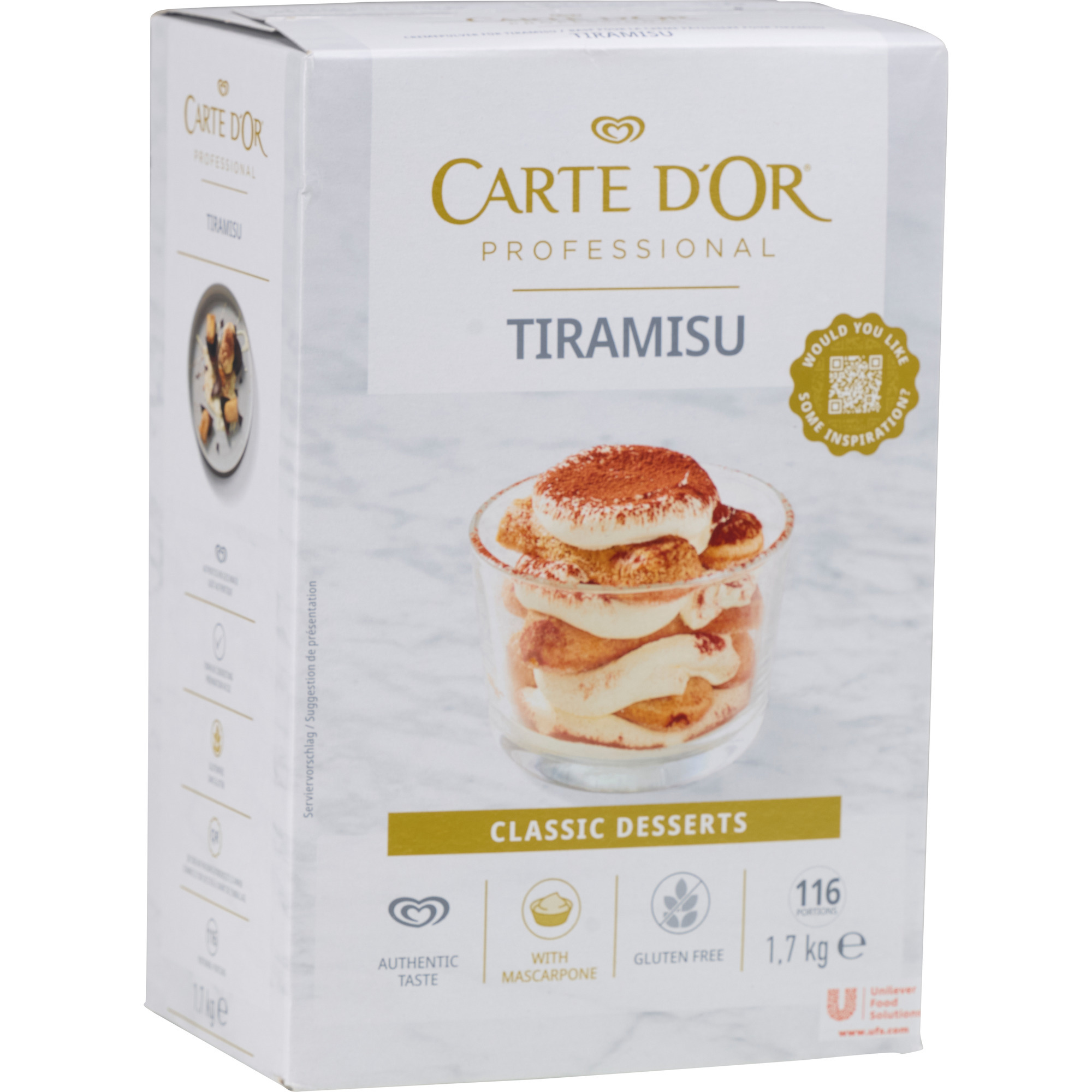 Carte d'or Creme für Tiramisu 1,7kg