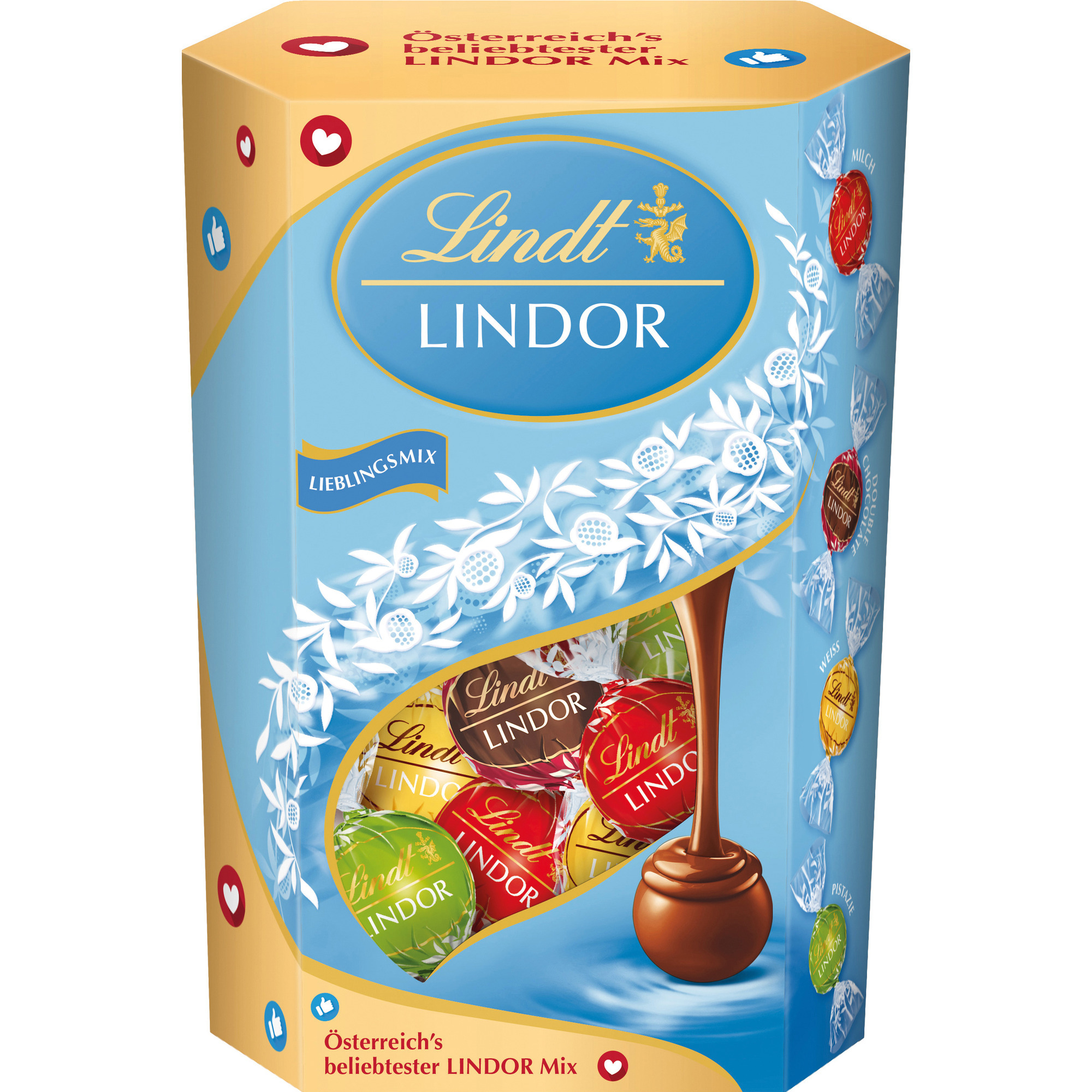 Lindt Lindor Kugeln 500g, Lieblingsmix