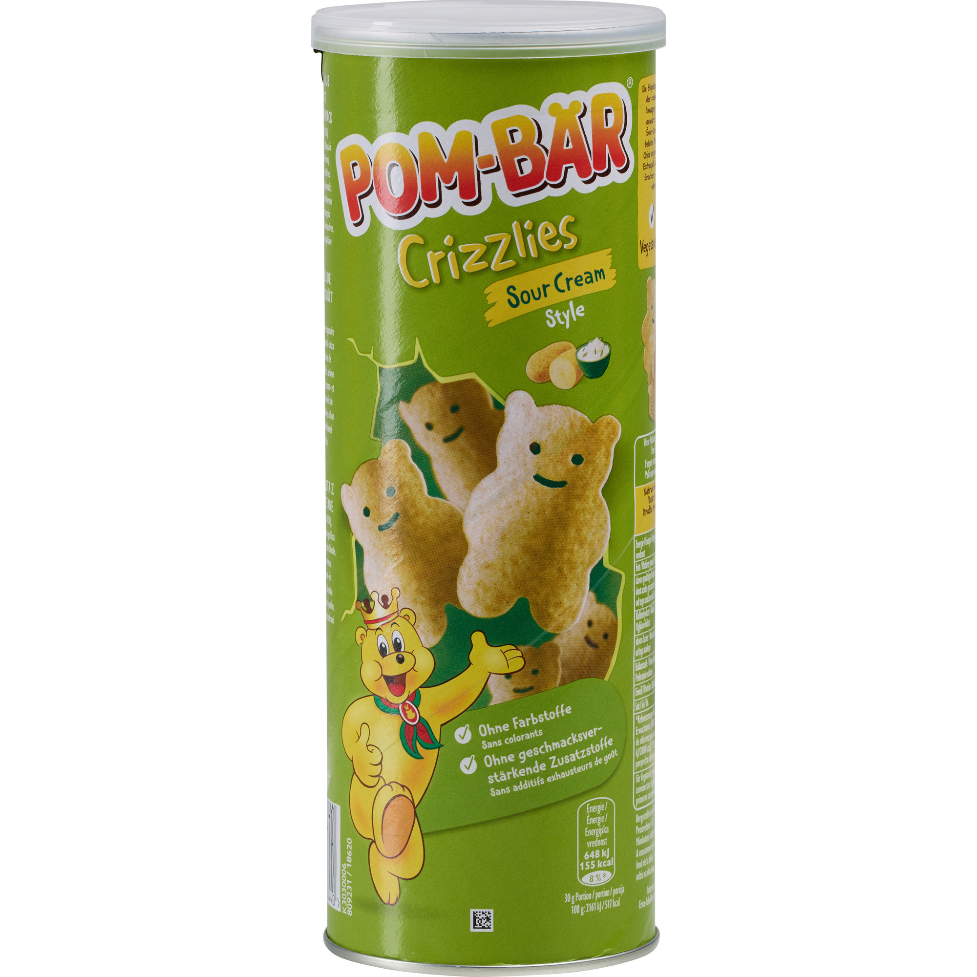 Pom Bär Crizzlies 150g, Sour Cream