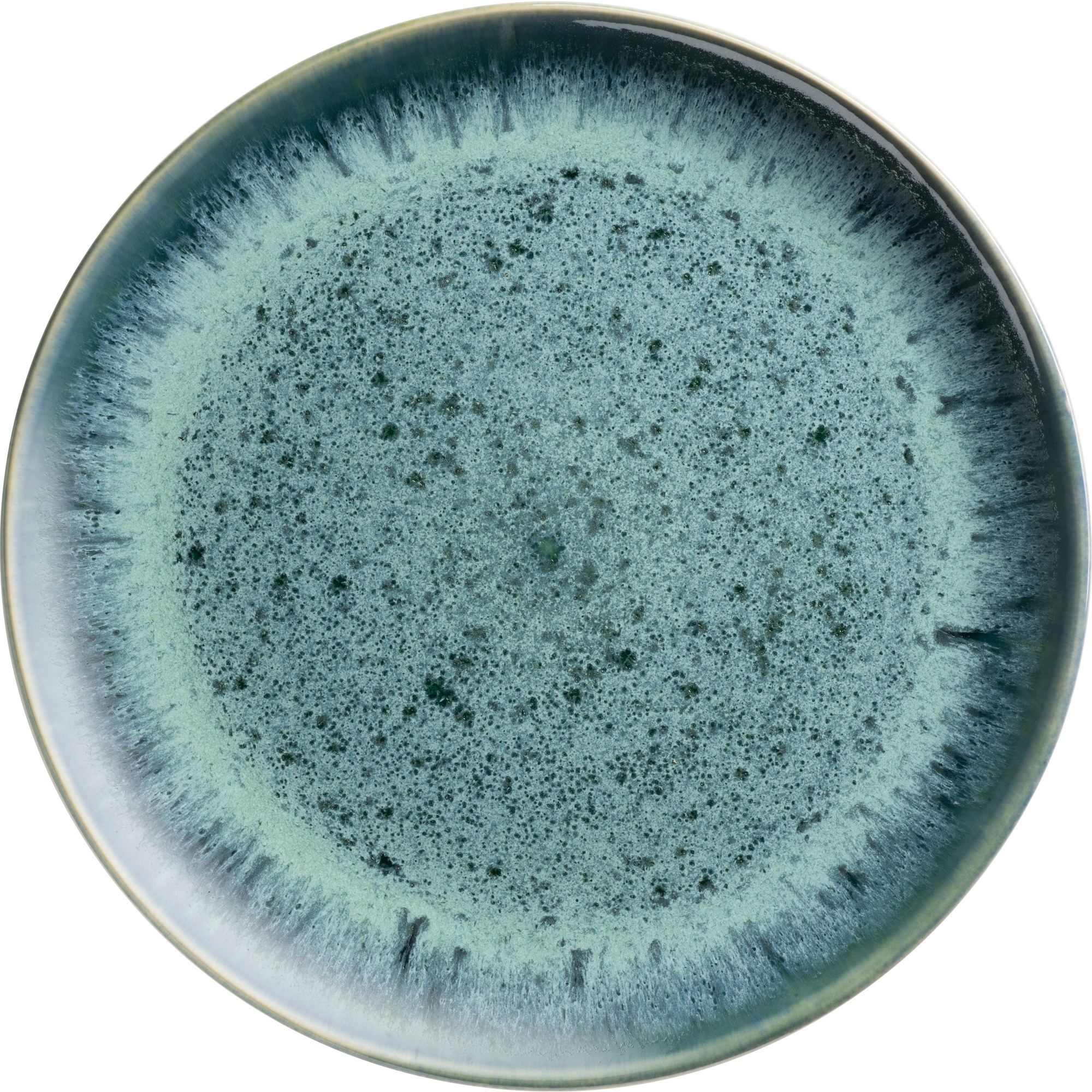 Teller flach Carellia blau 28cm