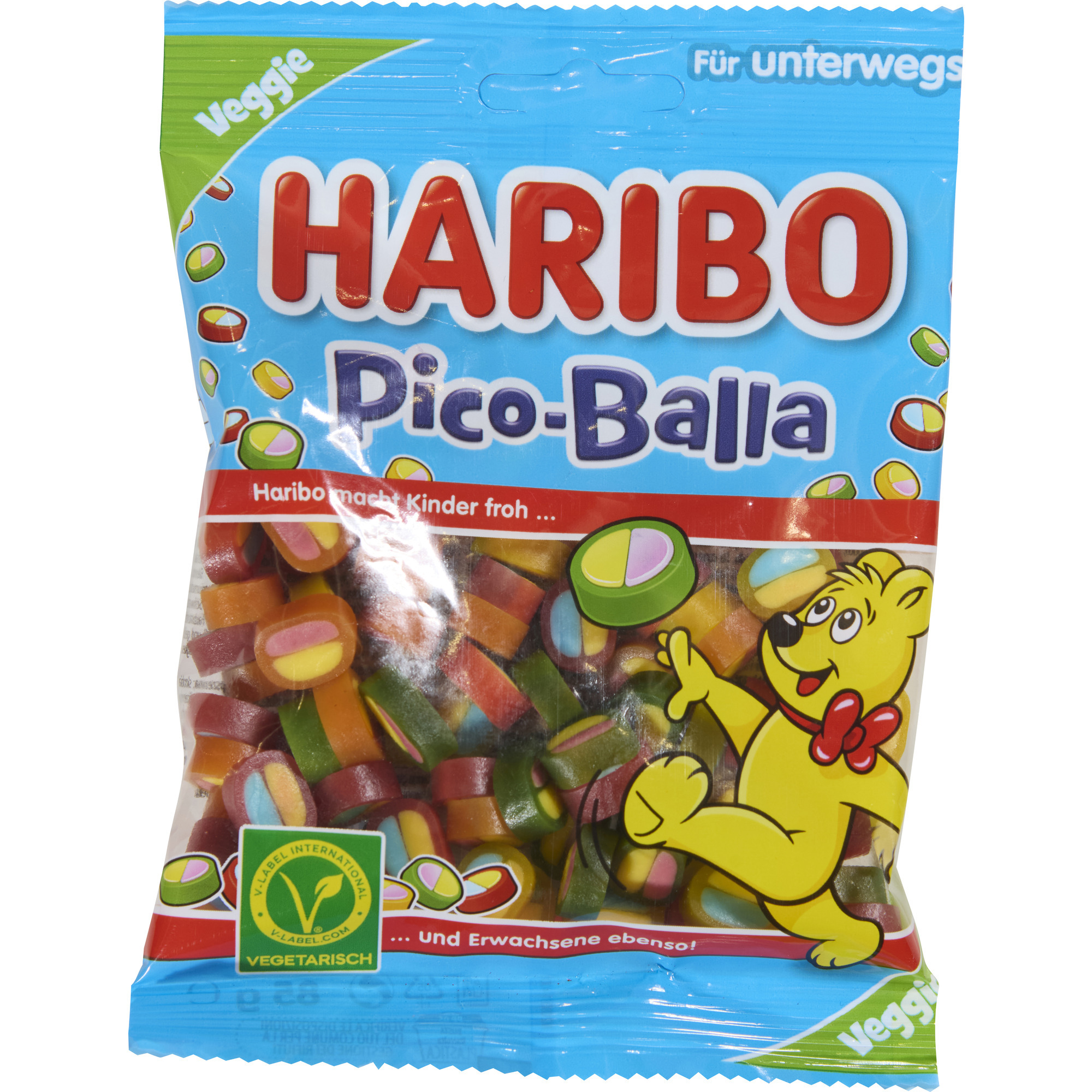 Haribo Beutel 85g, Pico Balla