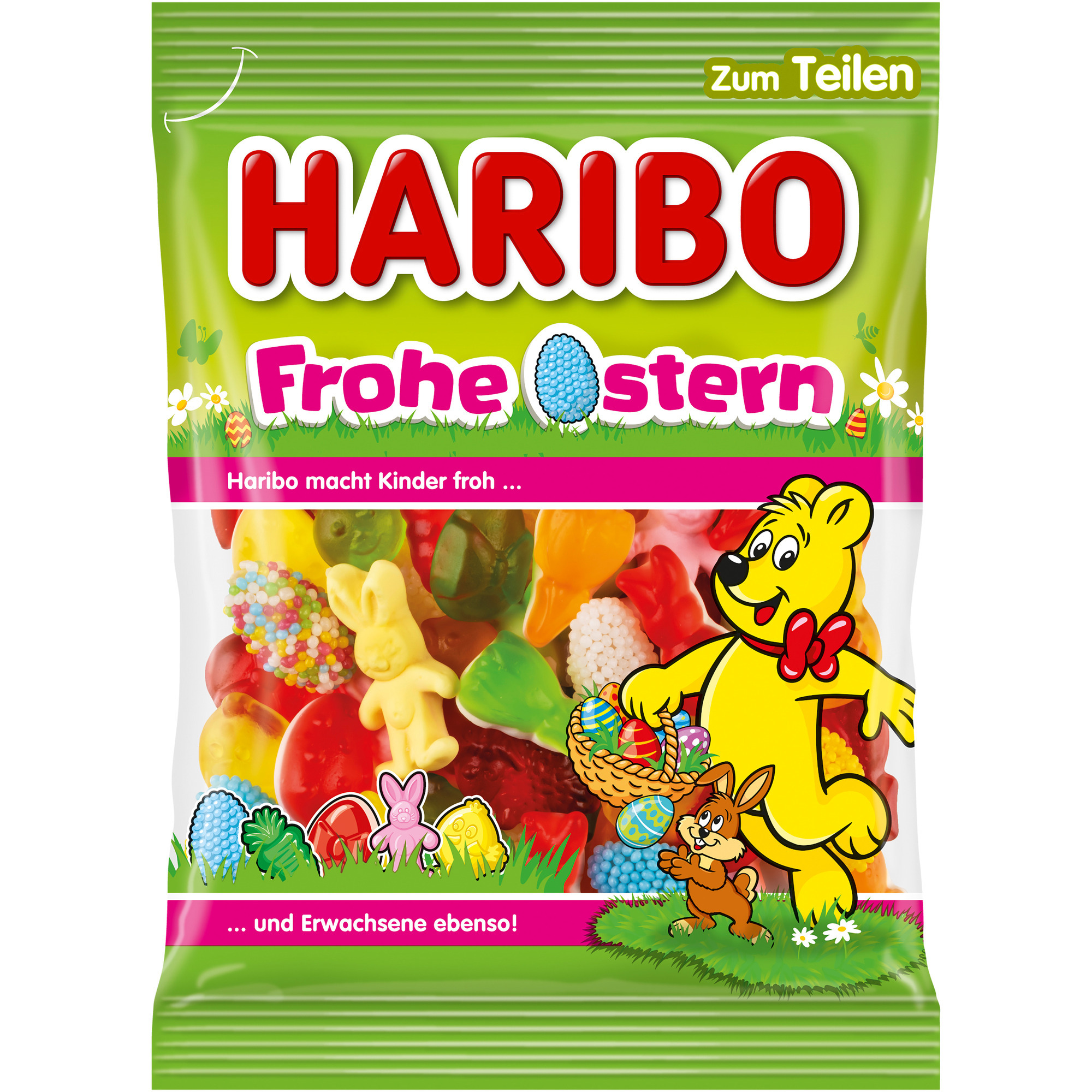 Haribo Oster Beutel 200g, Frohe Ostern