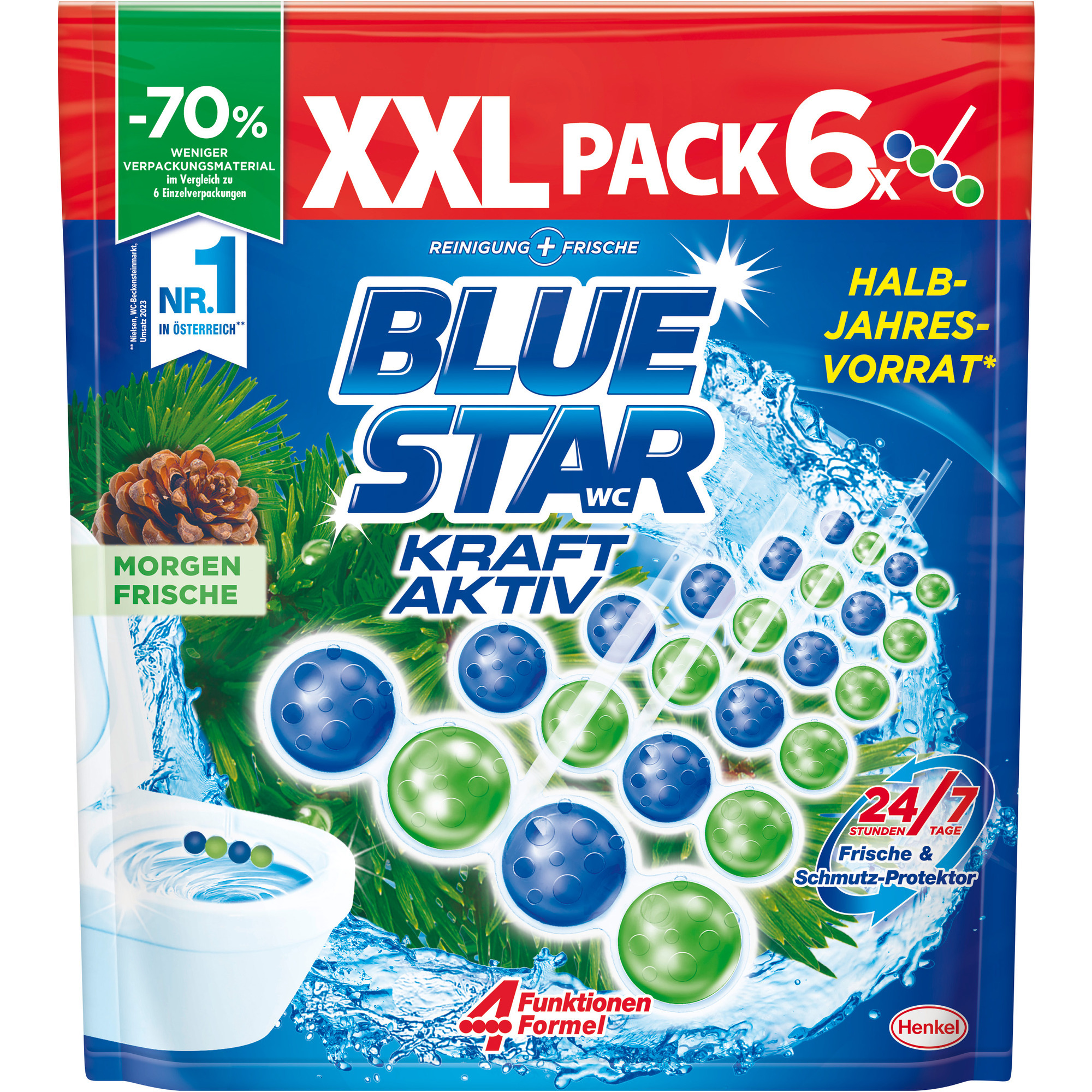 Blue Star Kraft Aktiv XXL 6er, Morgenfr.