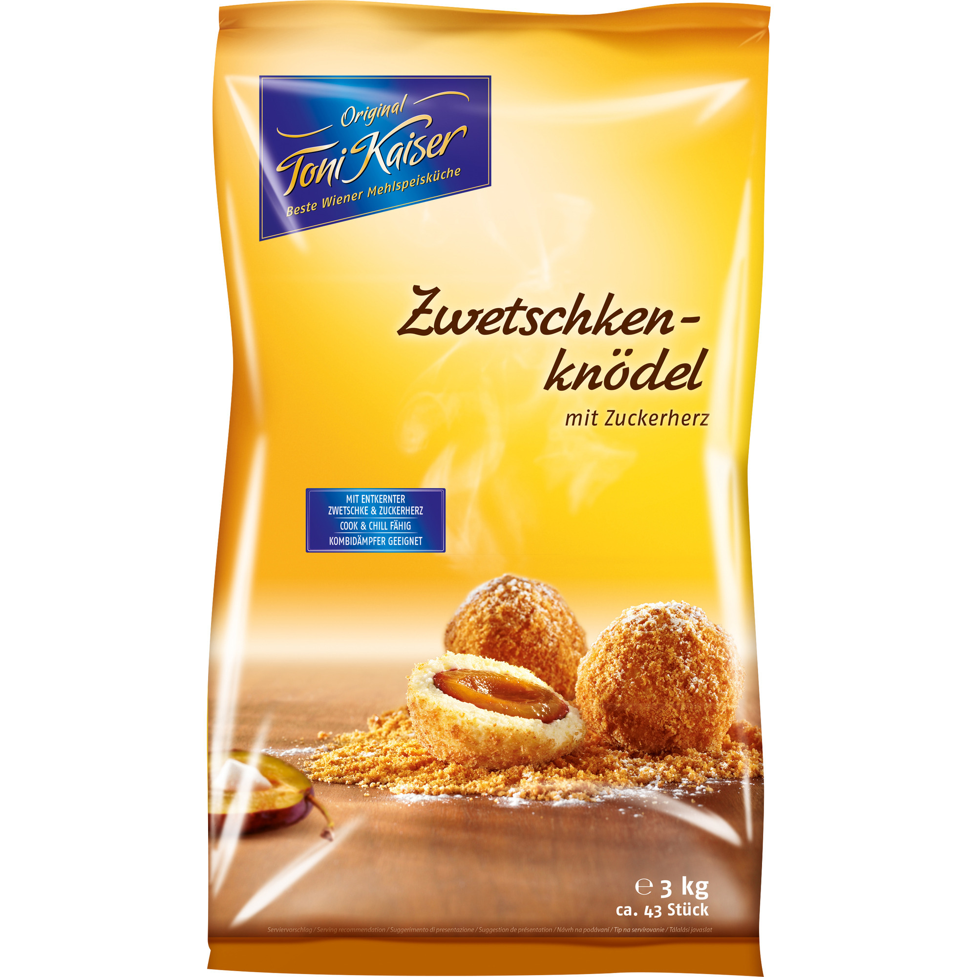 Toni K. Zwetschkenkn.Zuckerherz TK43x70g