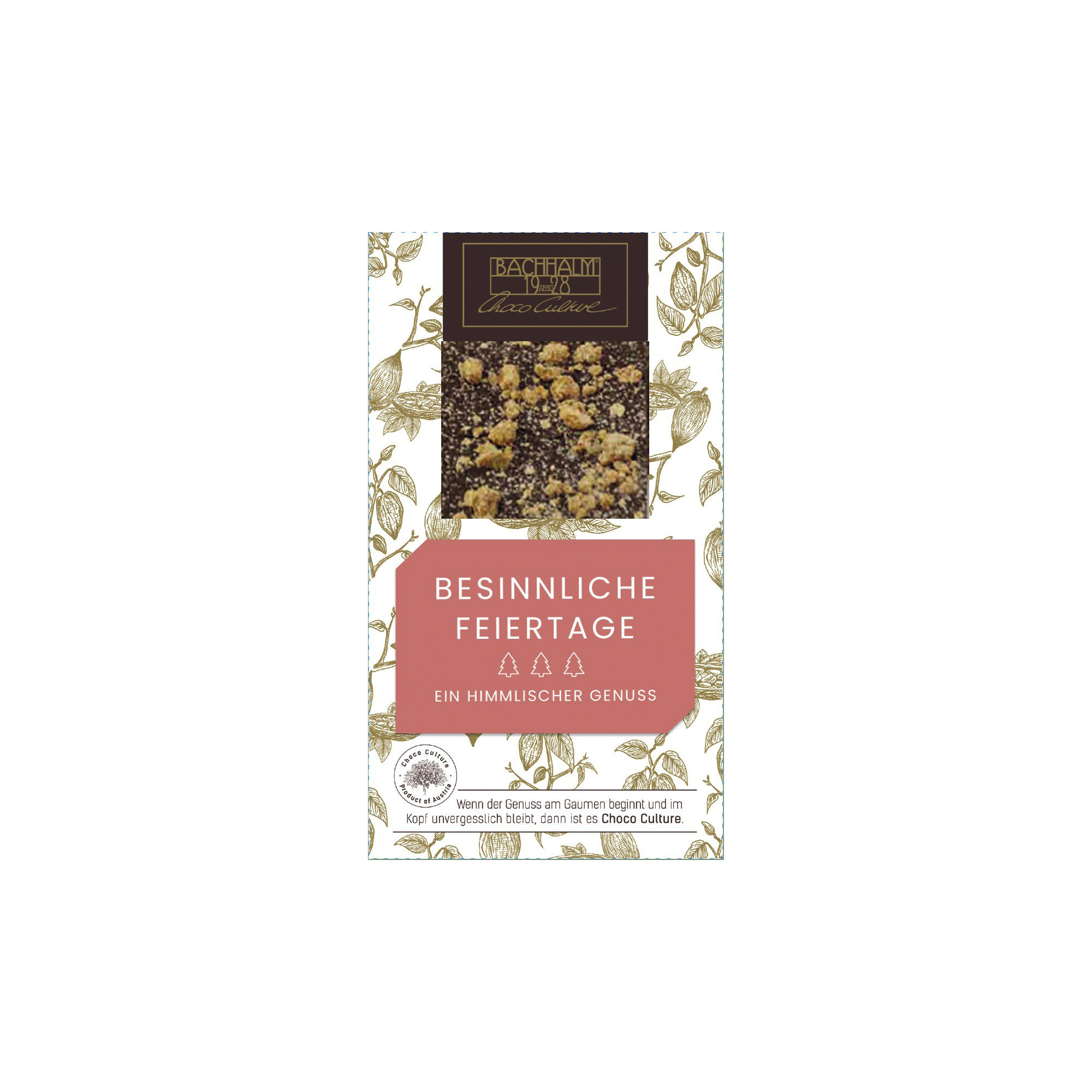 Bachhalm Schoko 80g, Vanillekipferl