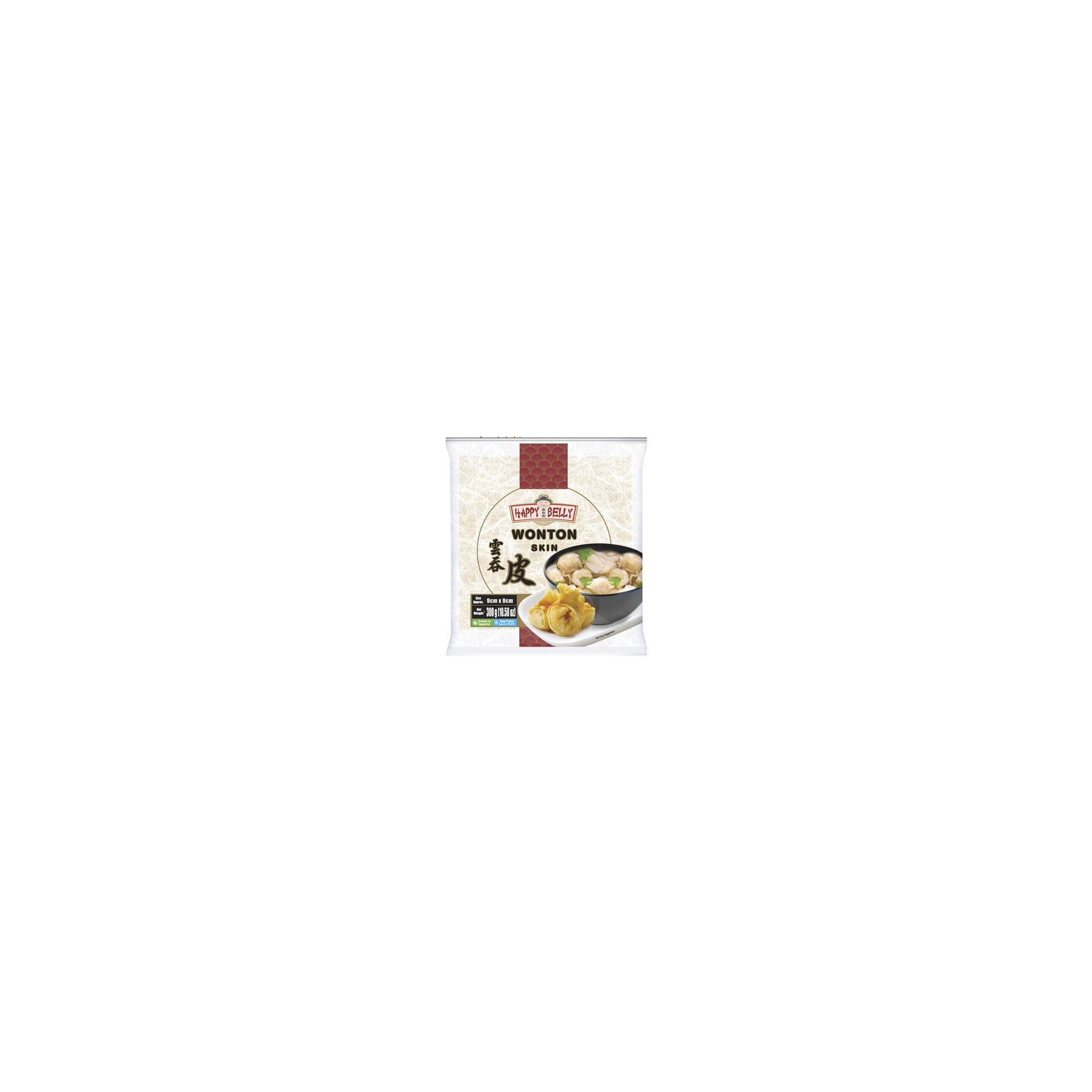 Wonton Teig 9 cm TK 300g