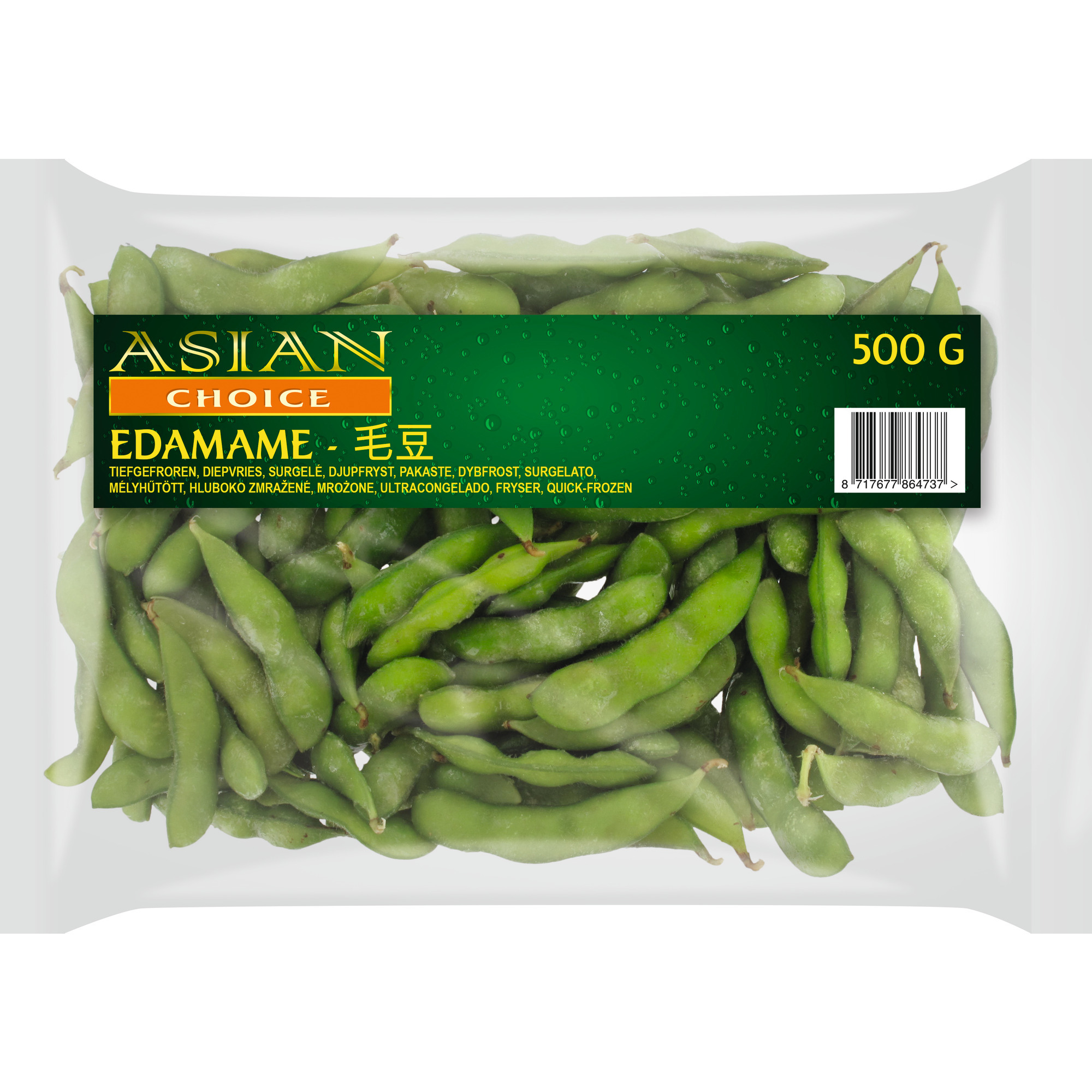Sojabohne Edamame TK 500g