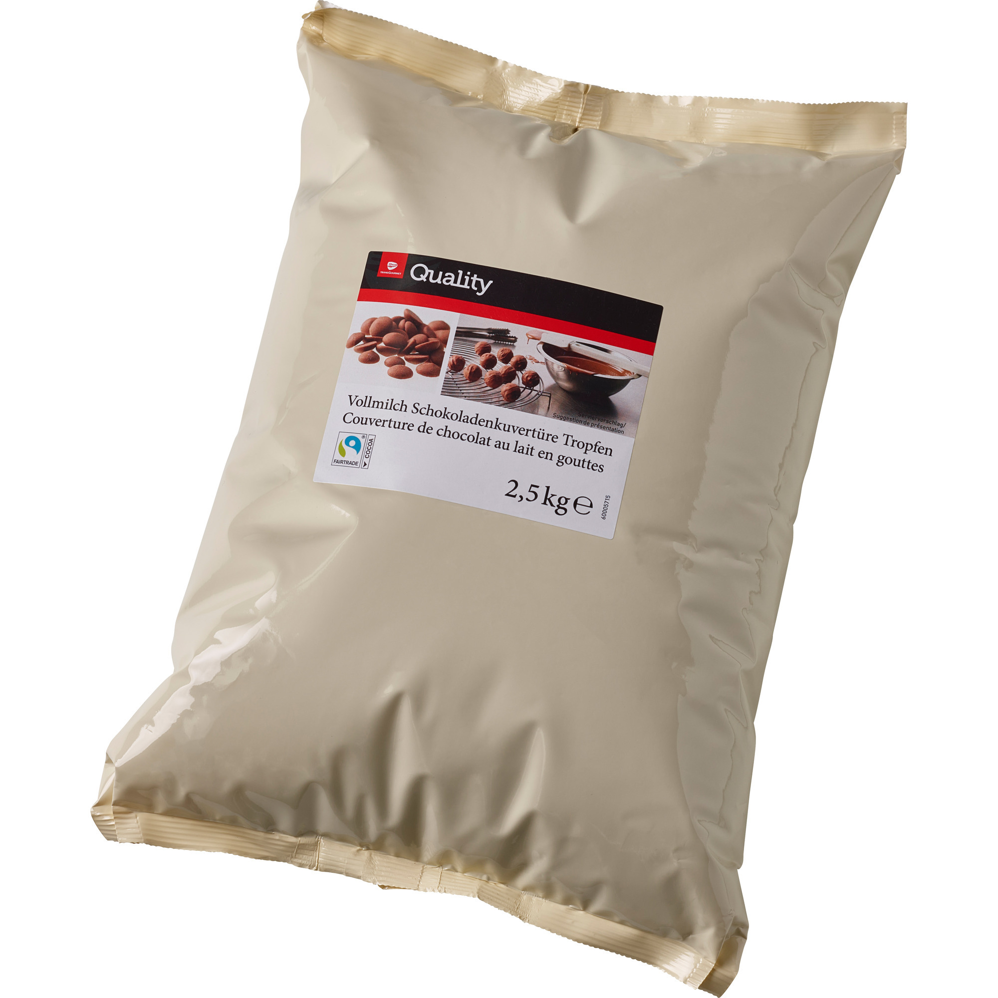 Quality Couvert.Drops Milch 32% FT 2,5kg