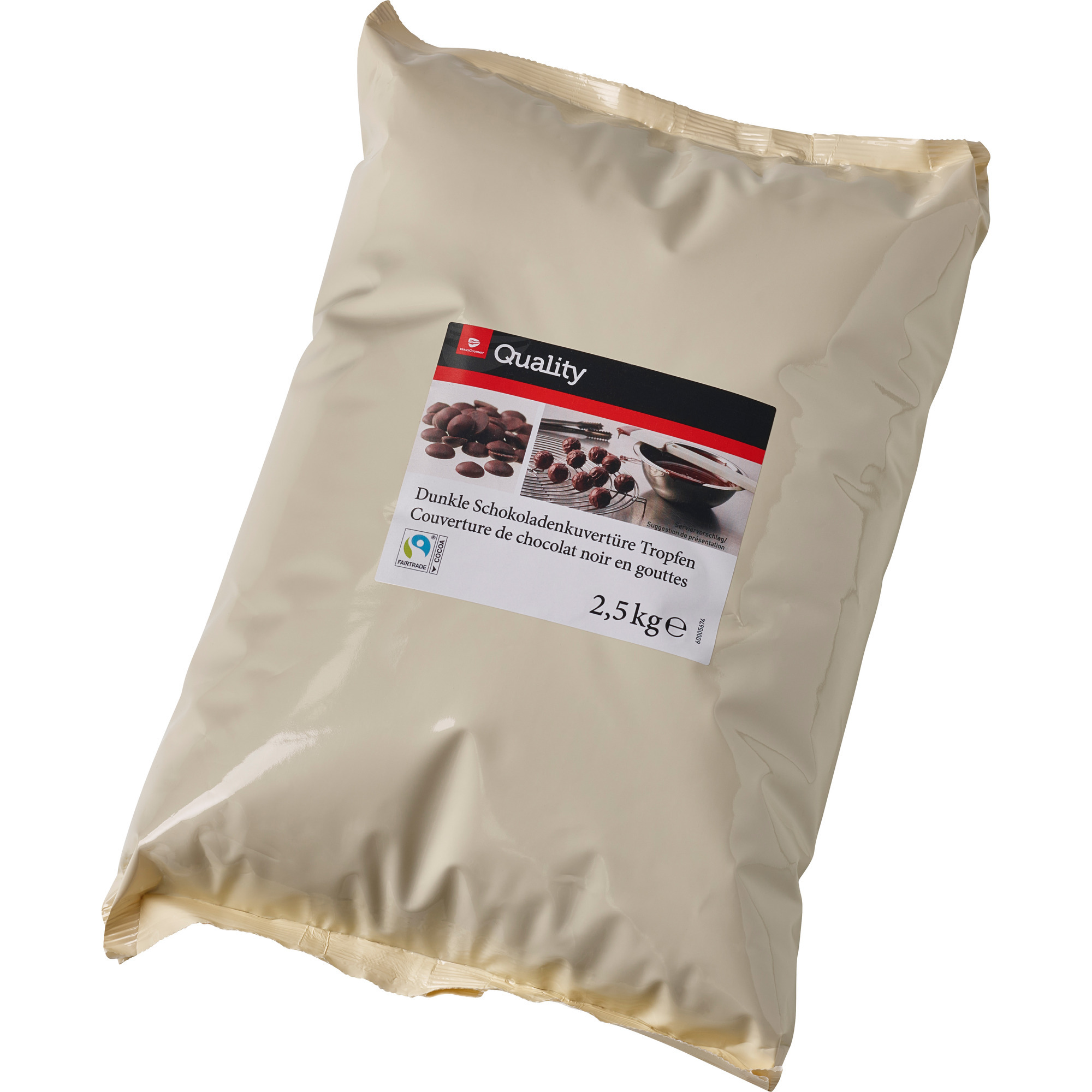 Quality Couvert.Drops dunkel 55%FT 2,5kg