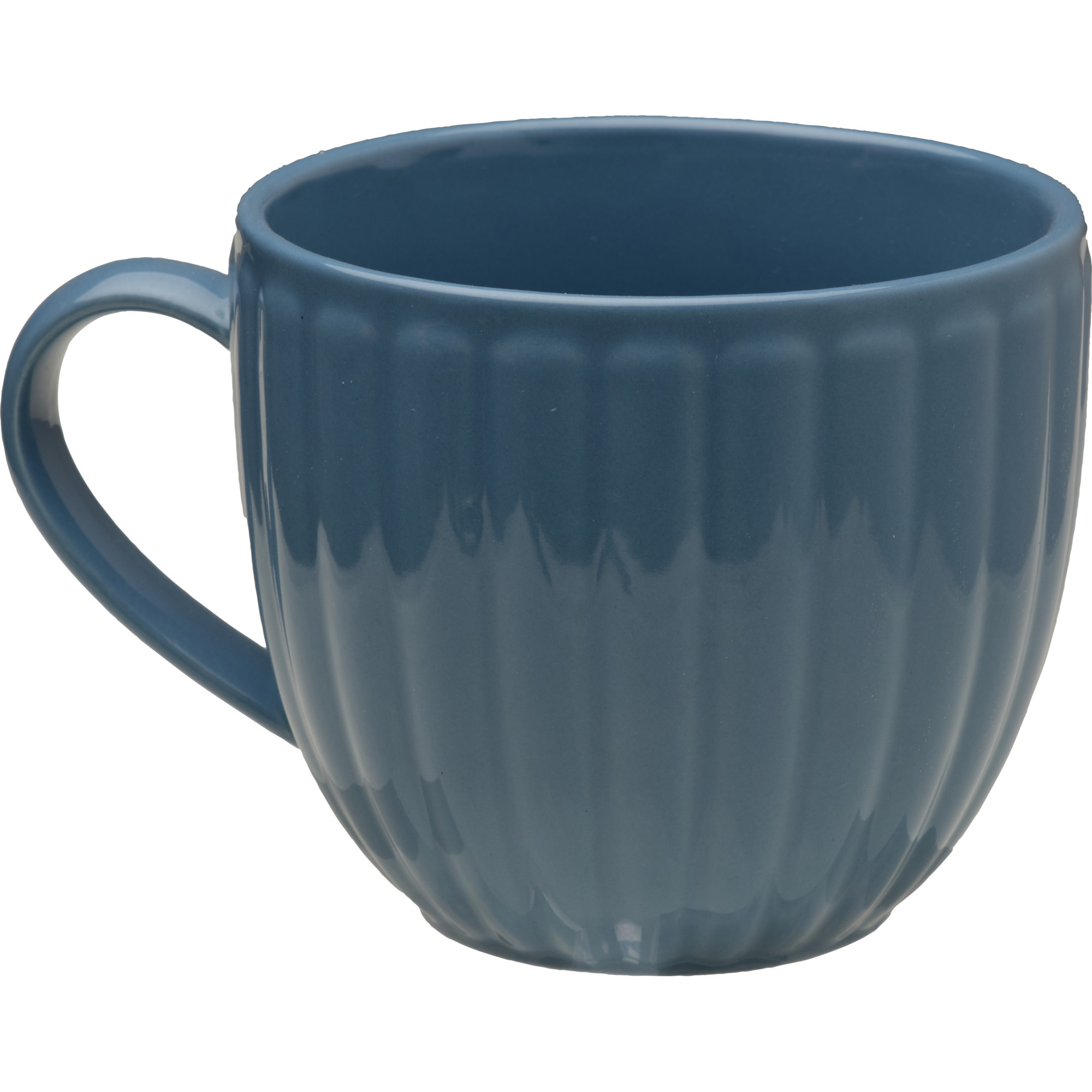 P&K Tasse Luxe groß blau 460ml