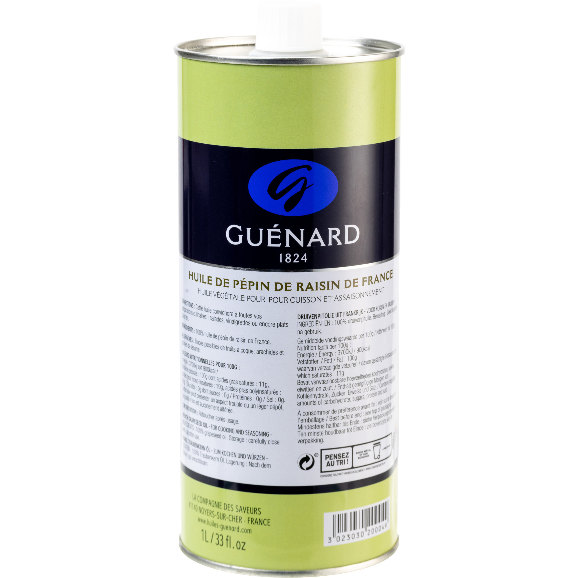 Guenard Traubenkernöl 1L