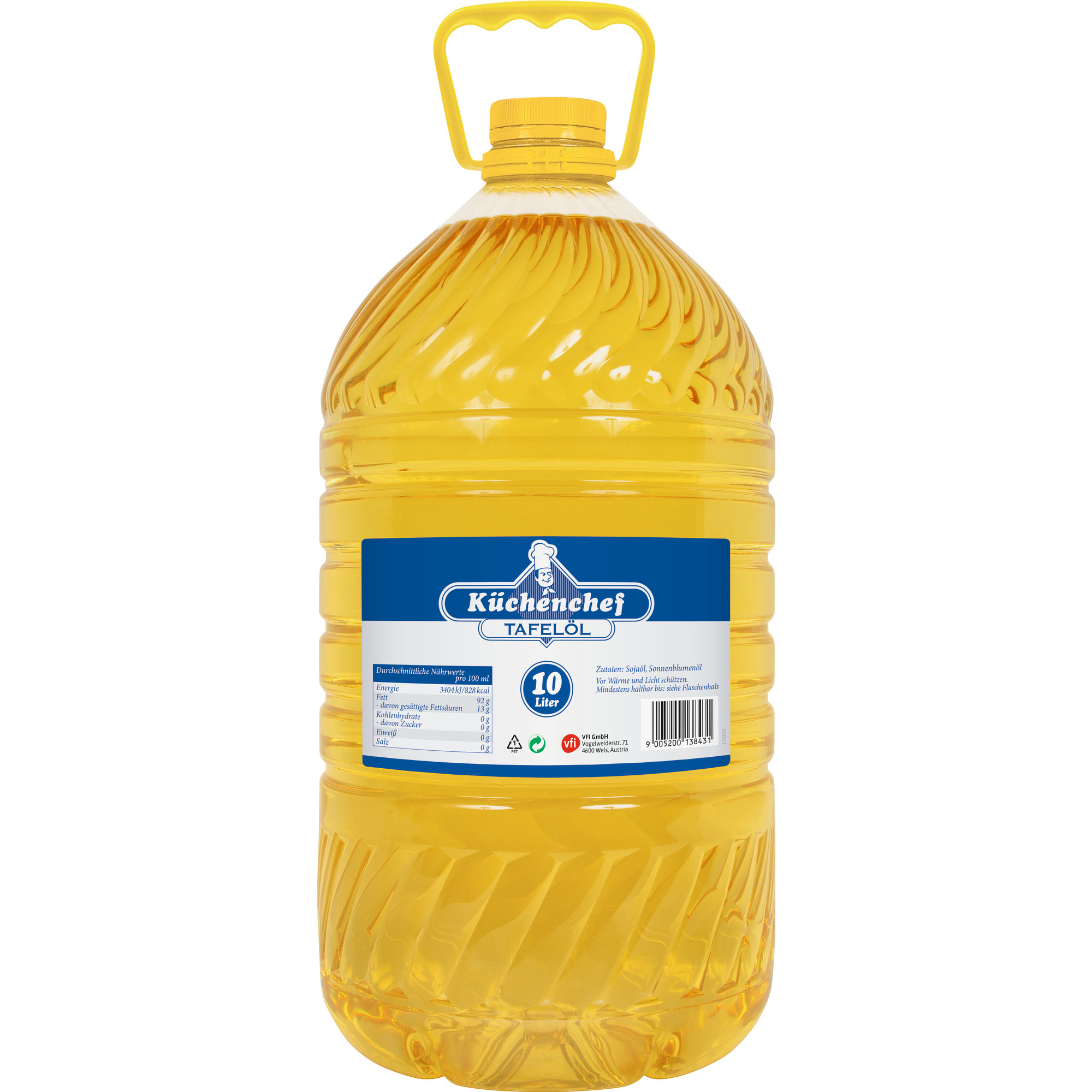 Küchenchef Tafelöl Soja 10L