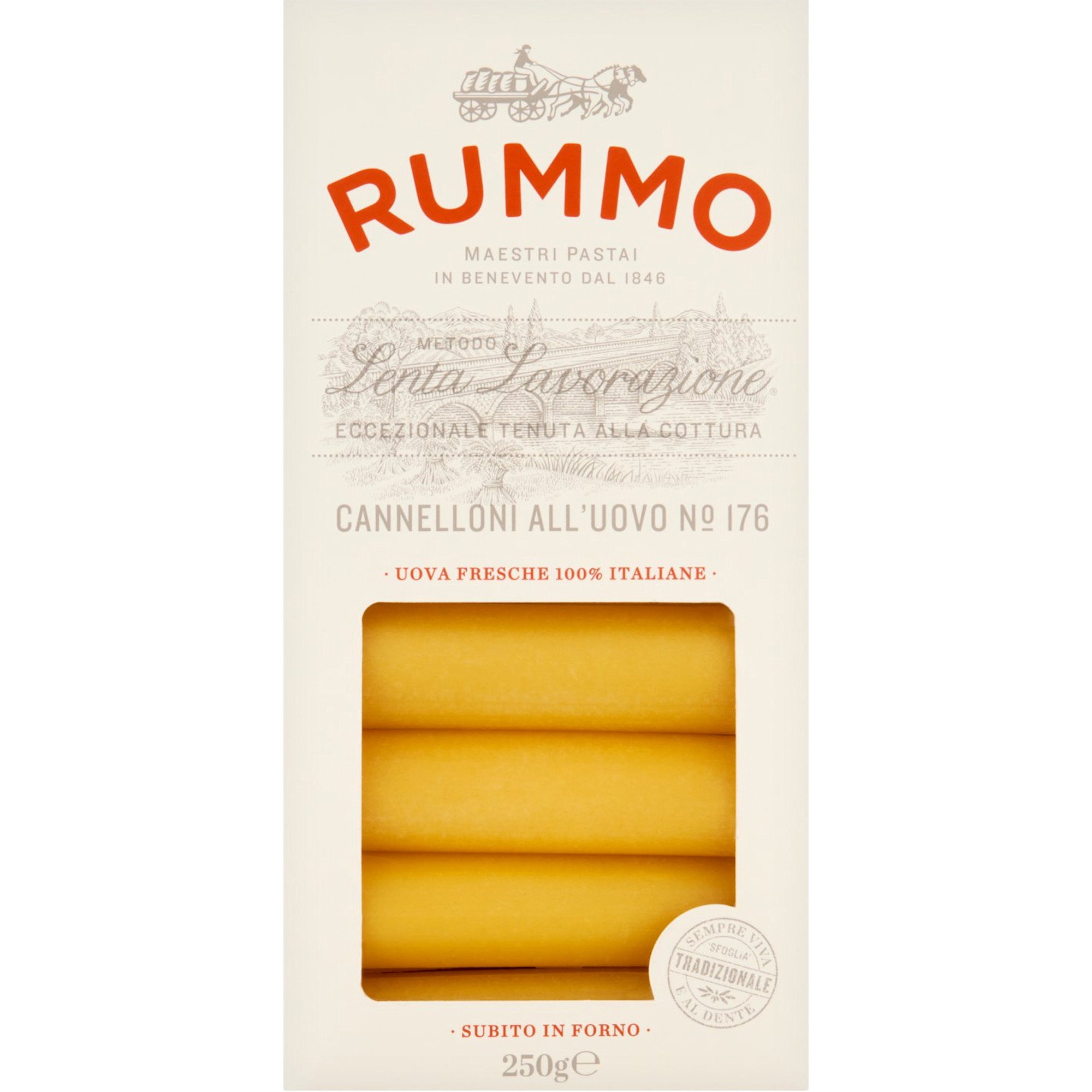 Rummo cestoviny 250g, Cannelloni No. 176