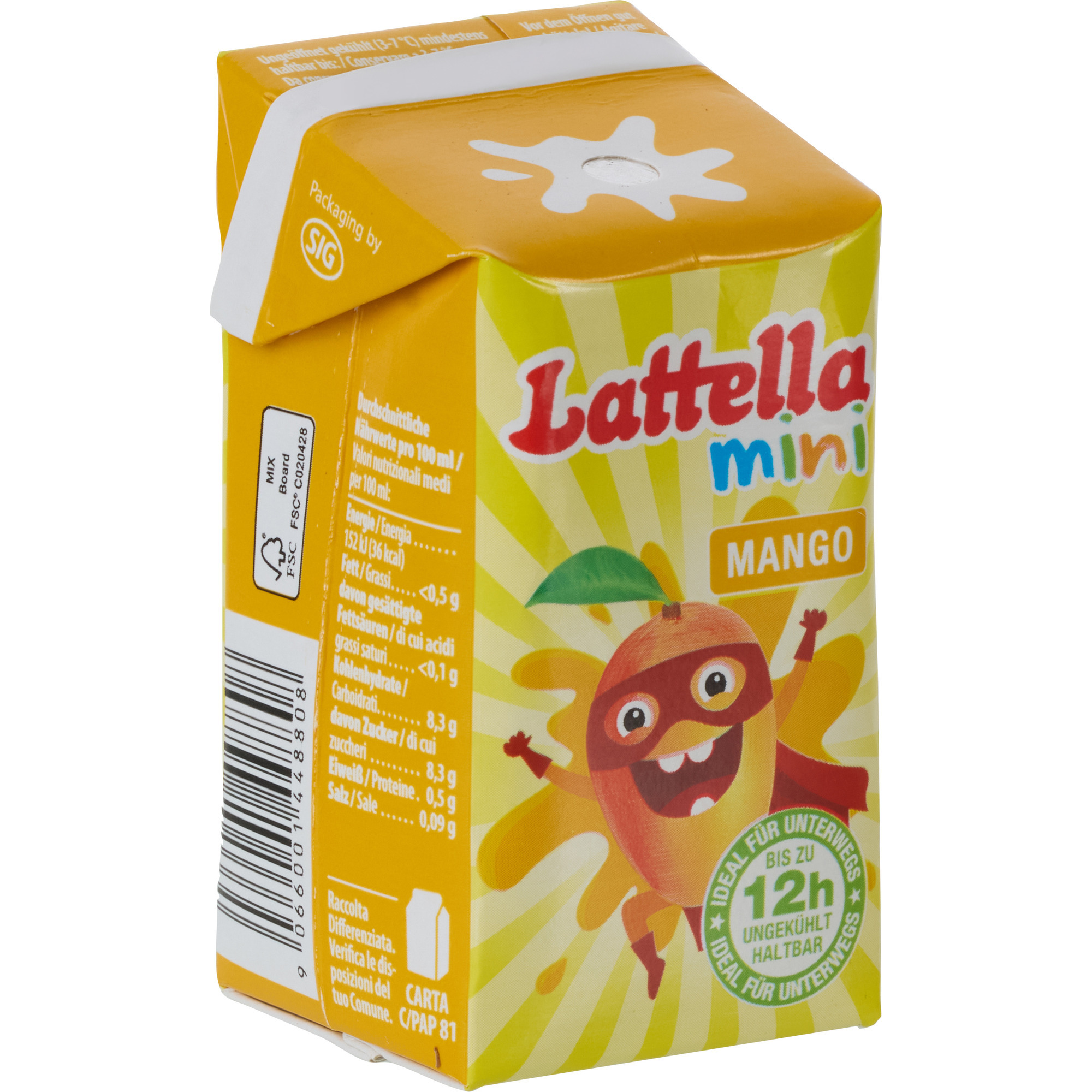 Lattella Mini 200ml, Mango