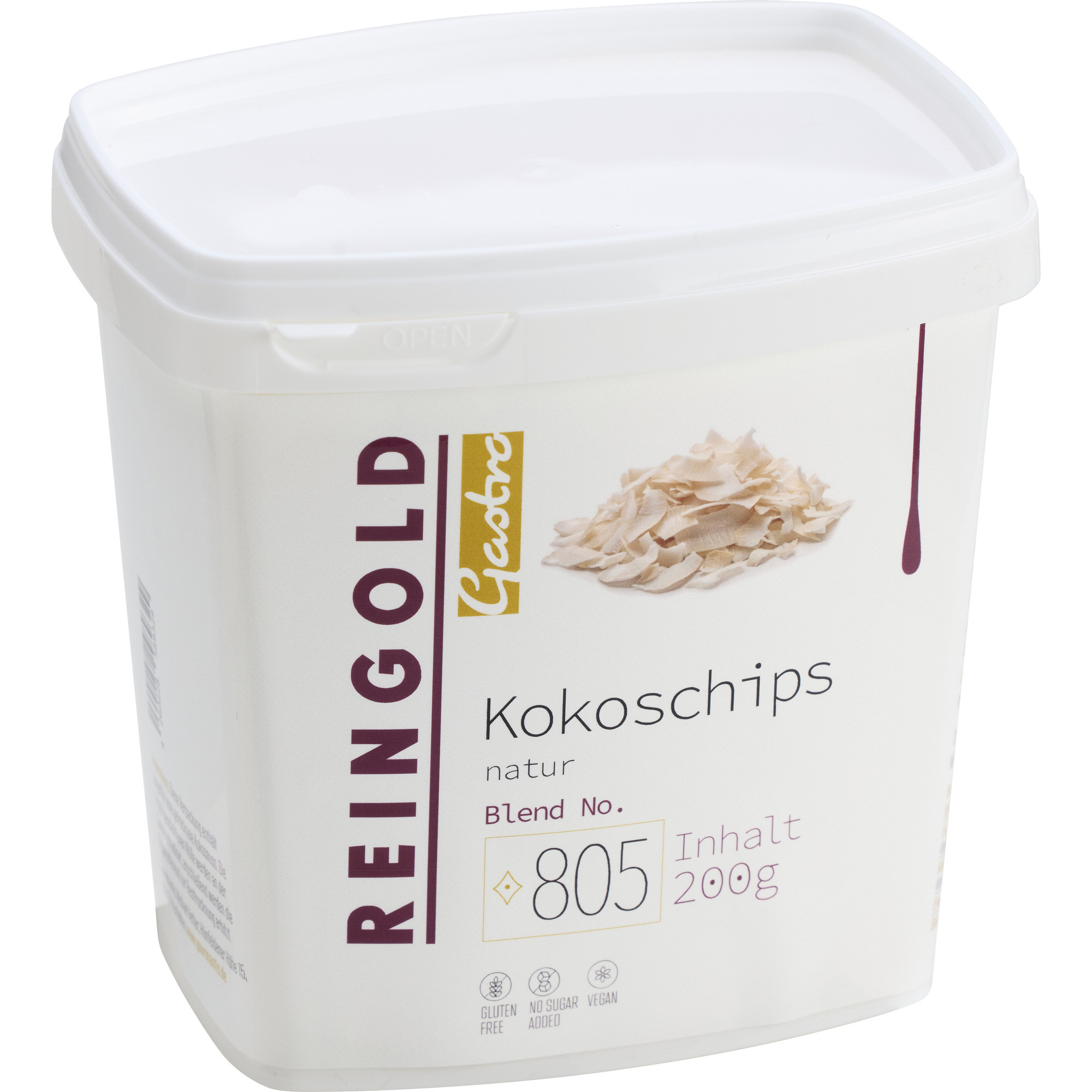 Reingold Kokoschips 200g