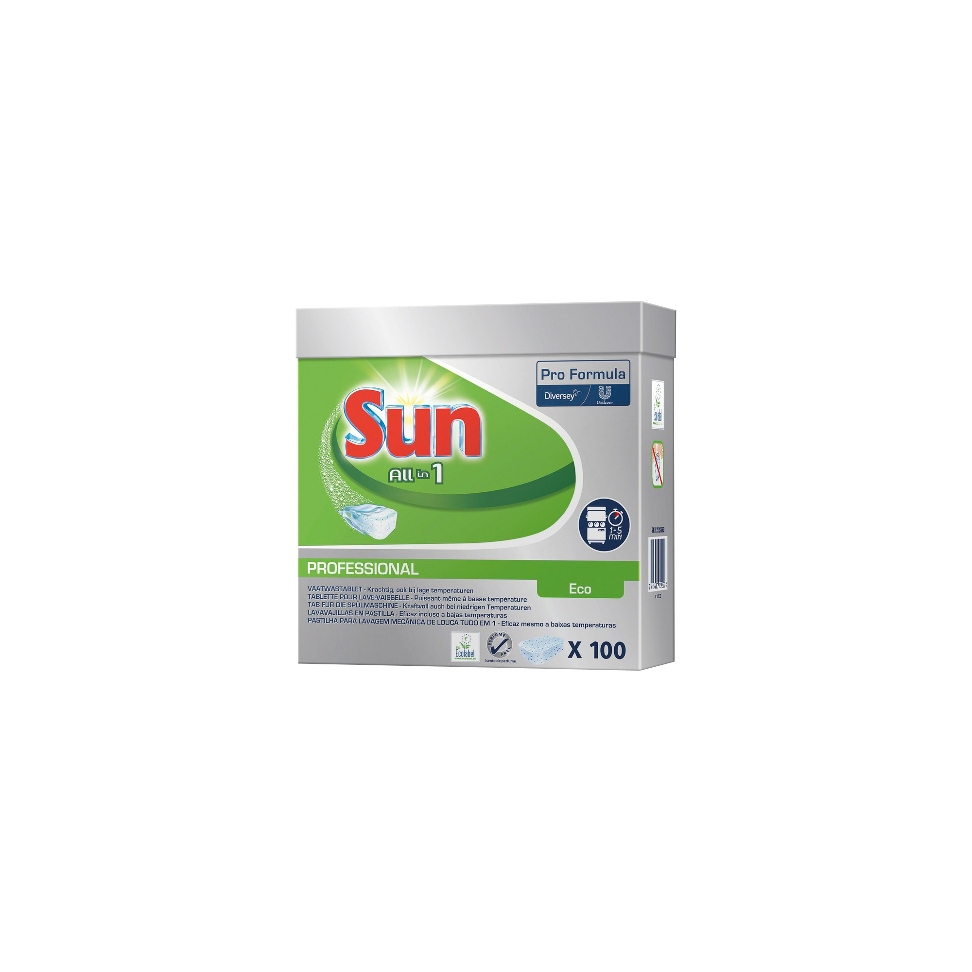 Sun Prof. Eco Geschirrrein. Tabs 100er