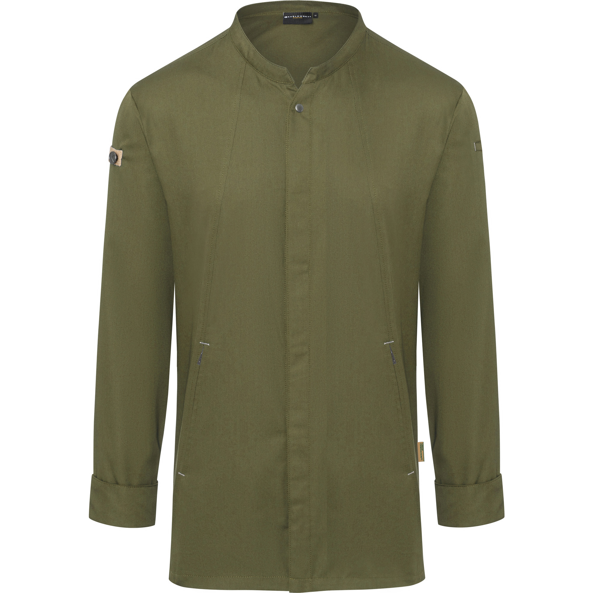 Kochjacke Green Generat. moosgrün, Gr.52