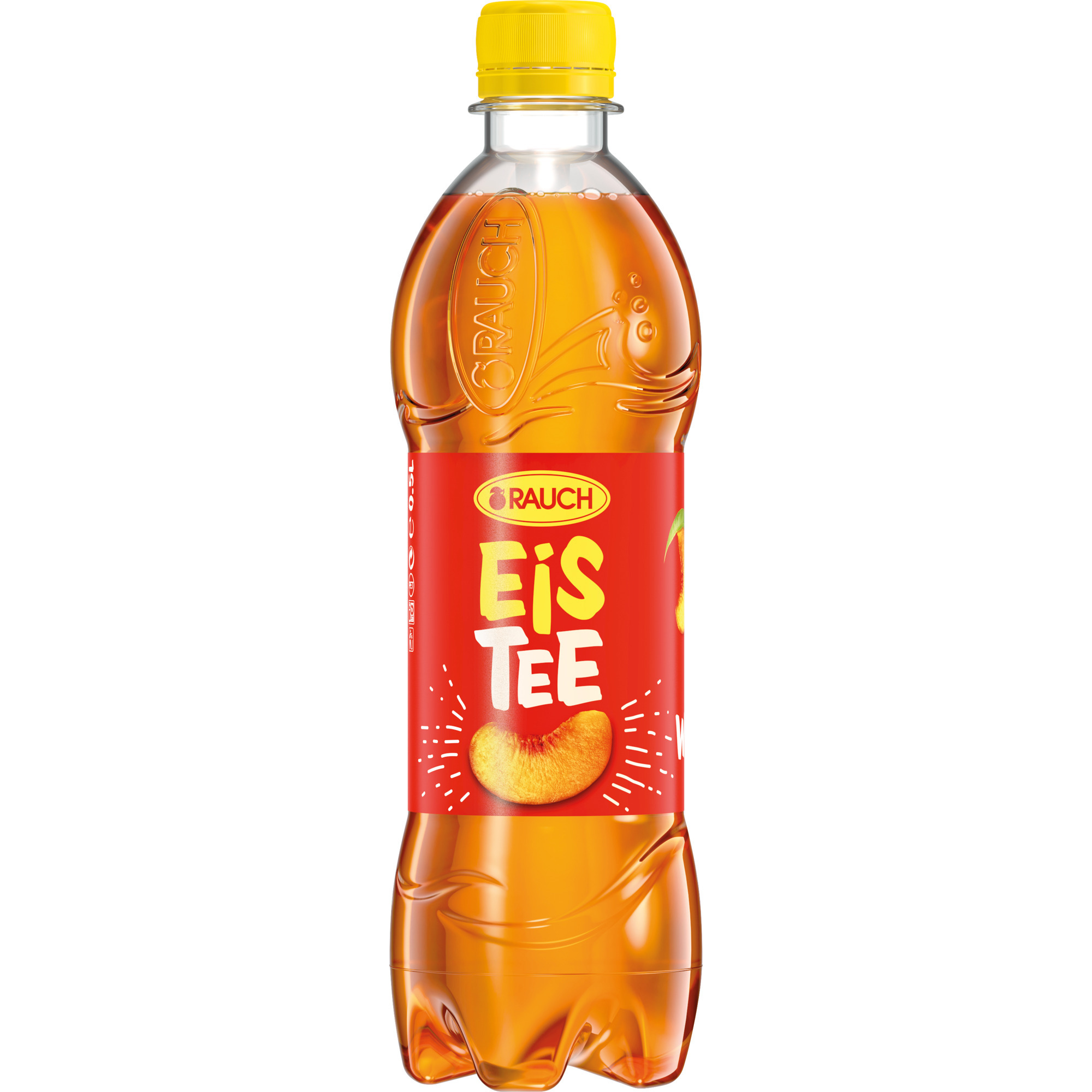 Rauch Eistee PET 0,5l EWP, Pfirsich