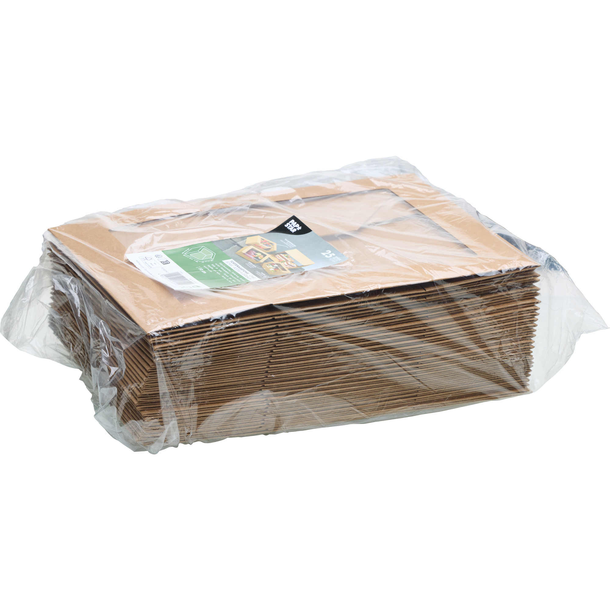 Pap St Tortenkarton m.Dkl 10x23x23 25er