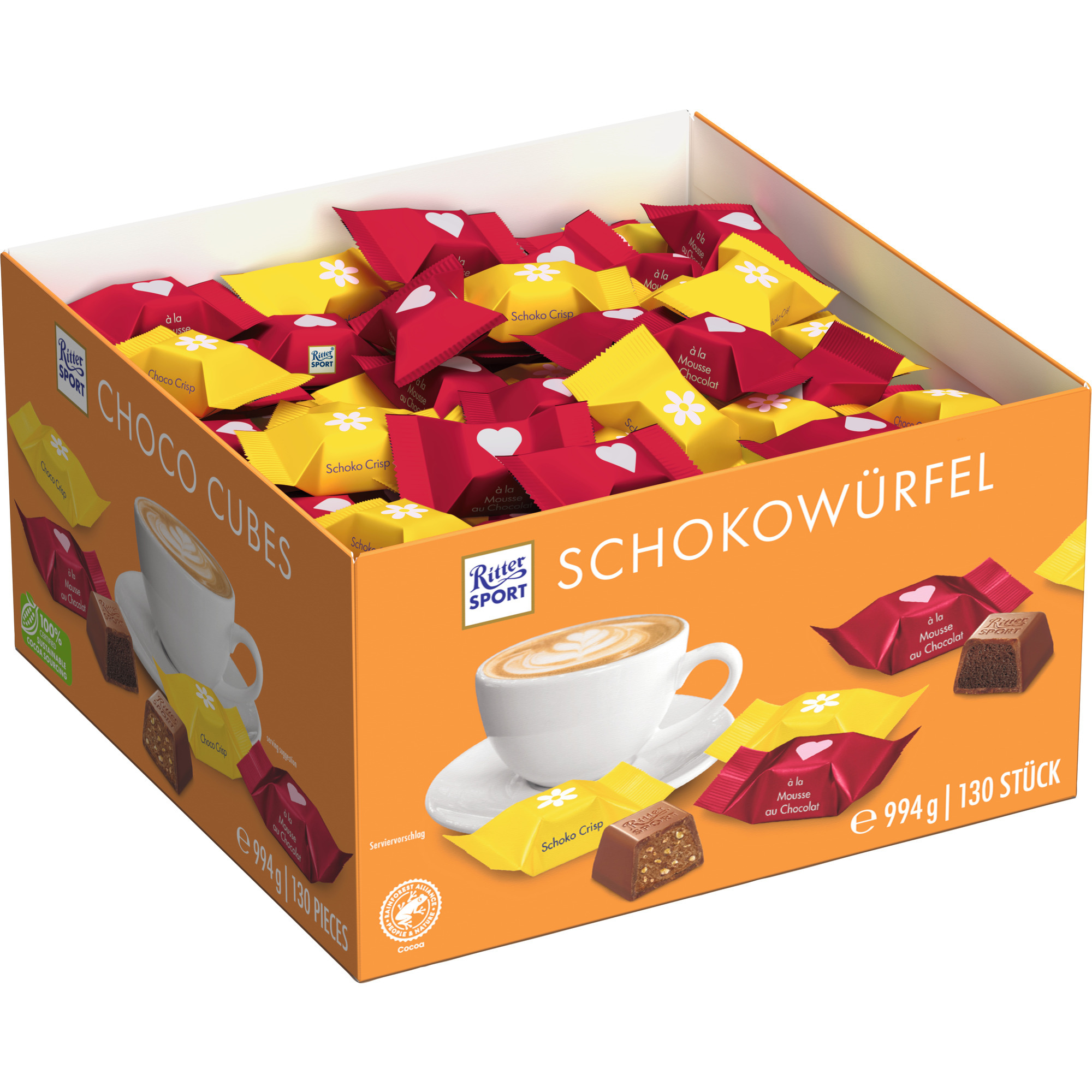 Ritter Sport Schokowürfel 130Stk.